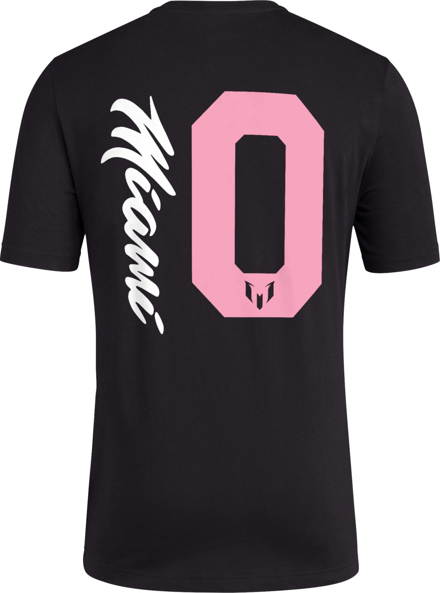 adidas Adult Inter Miami CF Messi #10 Unveil Black/Pink/White T-Shirt product image
