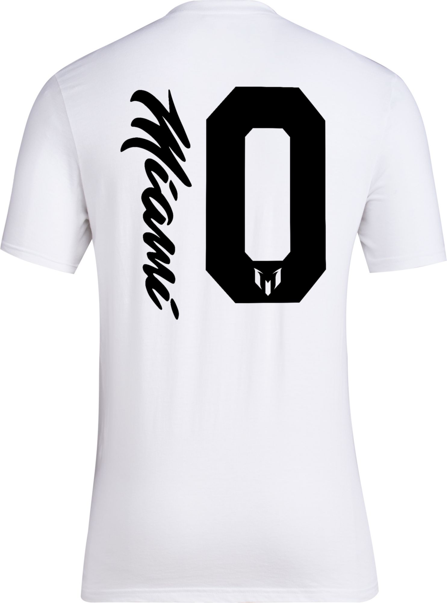 adidas Adult Inter Miami CF Messi #10 Unveil White T-Shirt product image