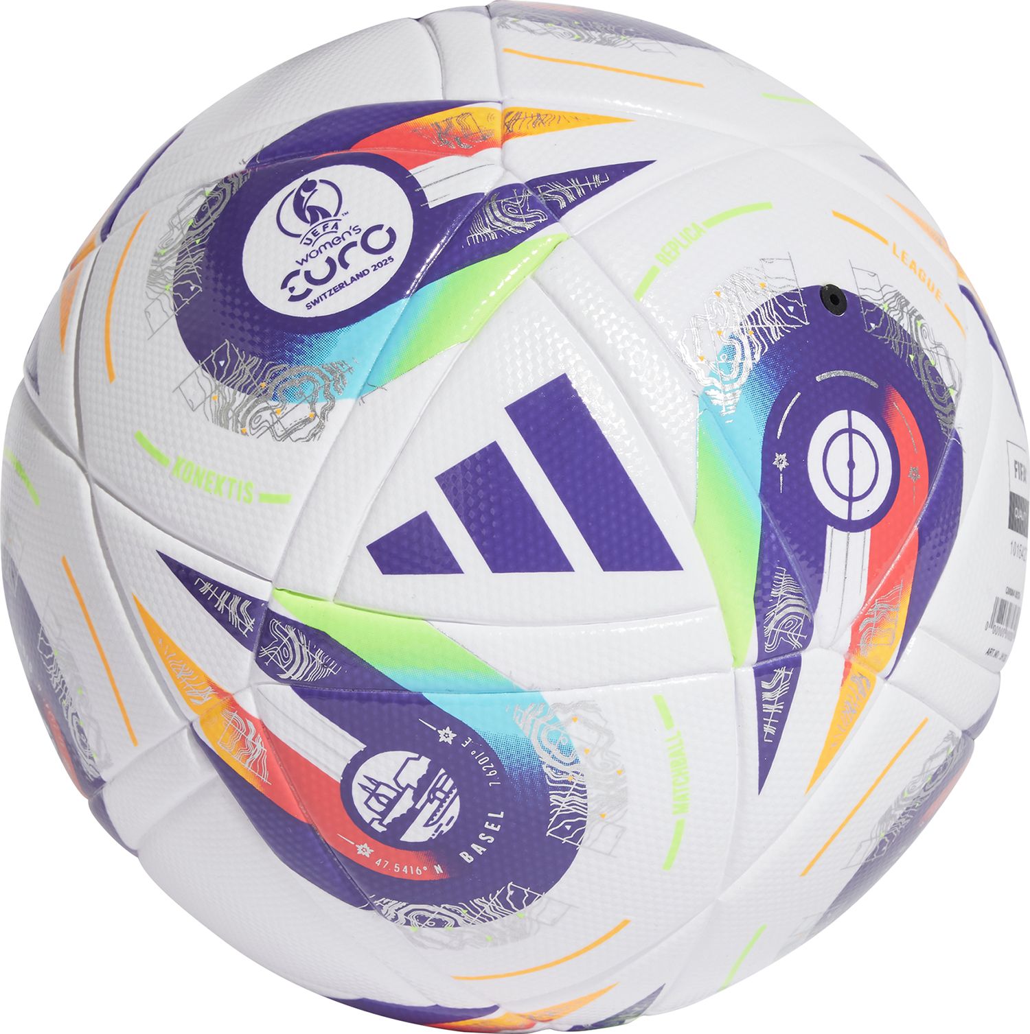 adidas UEFA Women's Euro 2025 League Soccer Ball product image