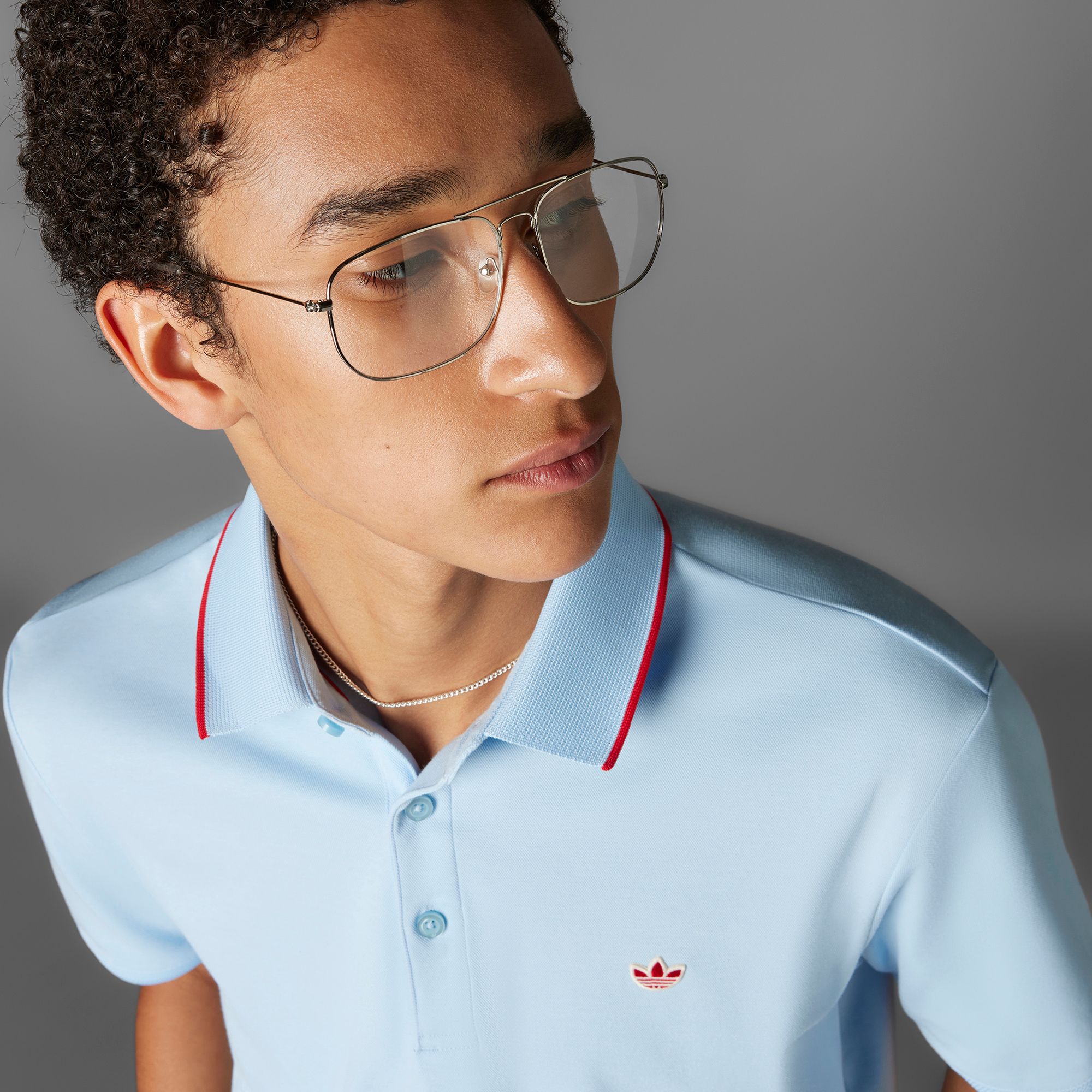 adidas Originals Men's Twistknit Trefoil Golf Polo product image