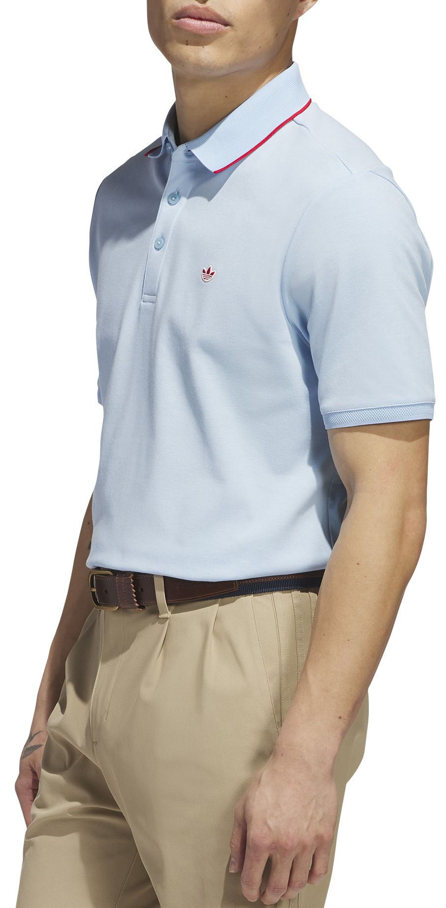 adidas Originals Men's Twistknit Trefoil Golf Polo product image