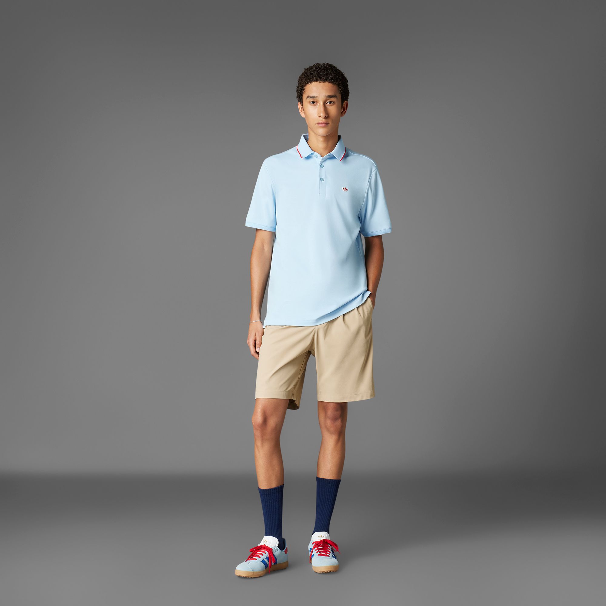 adidas Originals Men's Twistknit Trefoil Golf Polo product image
