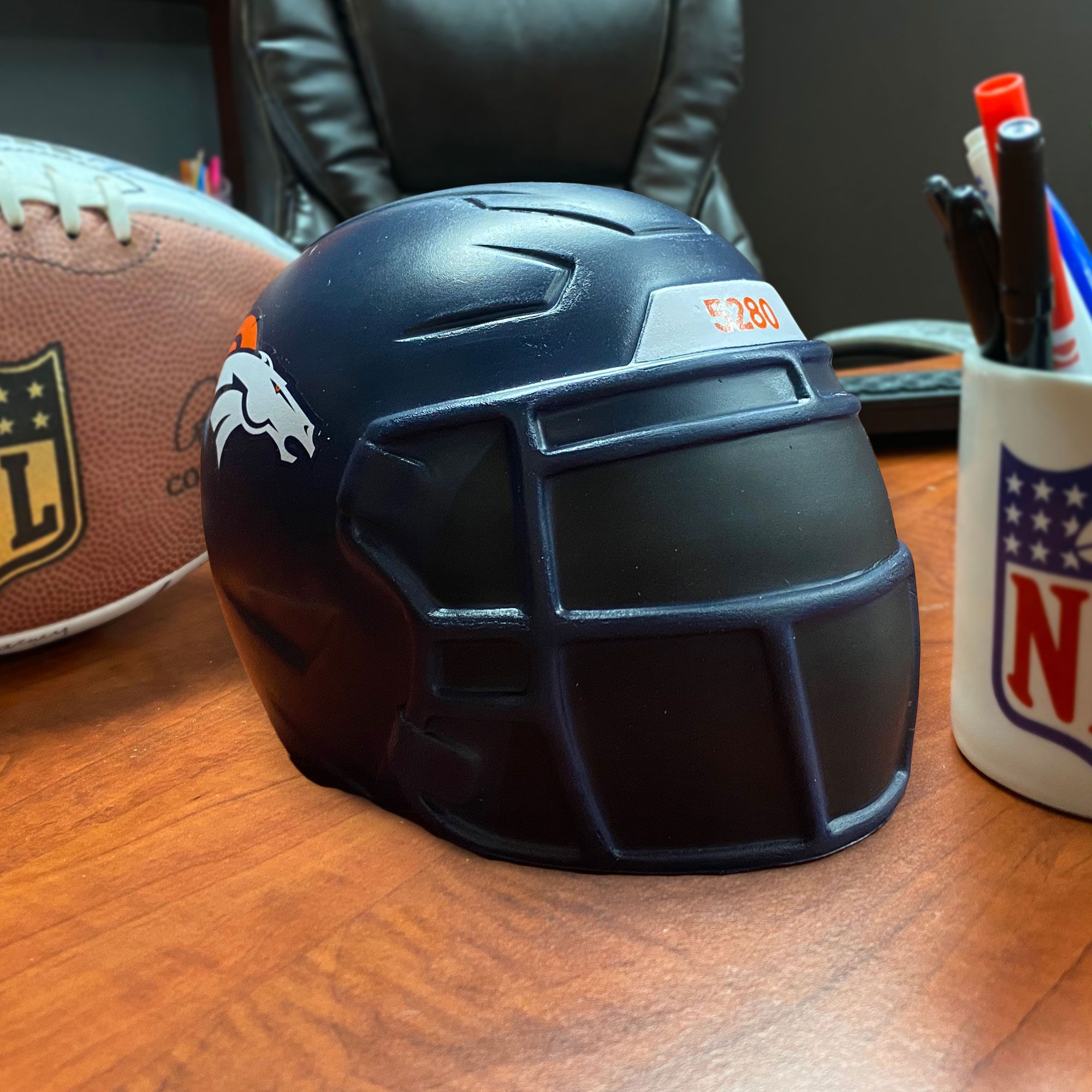 Party Animal Denver Broncos Jumbo Helmet SqueezyMate product image