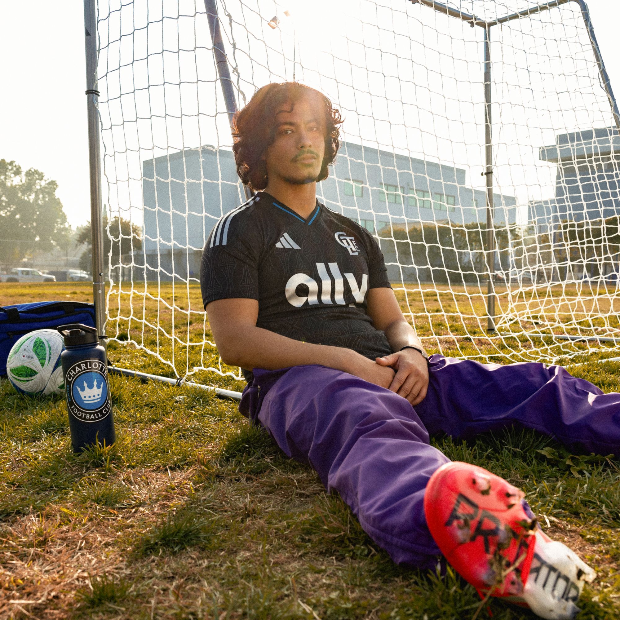 adidas Adult Charlotte FC 2025 Secondary Authentic "The Fortress" Jersey product image