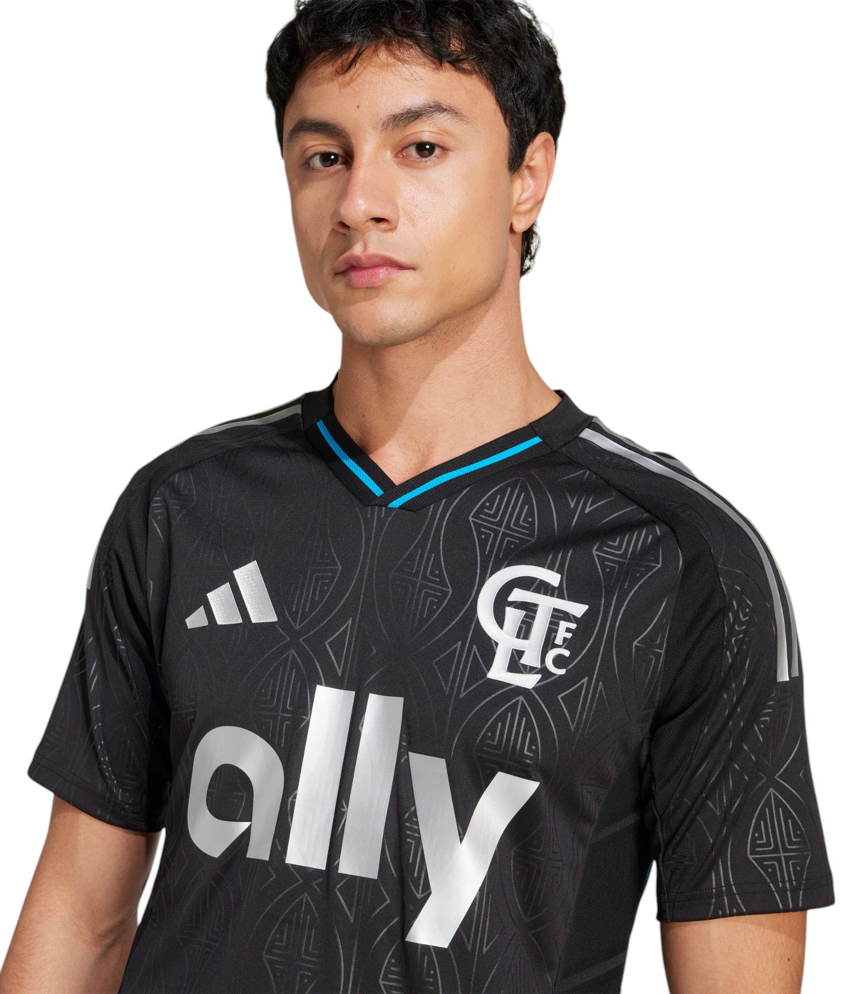 adidas Adult Charlotte FC 2025 Secondary Authentic "The Fortress" Jersey product image