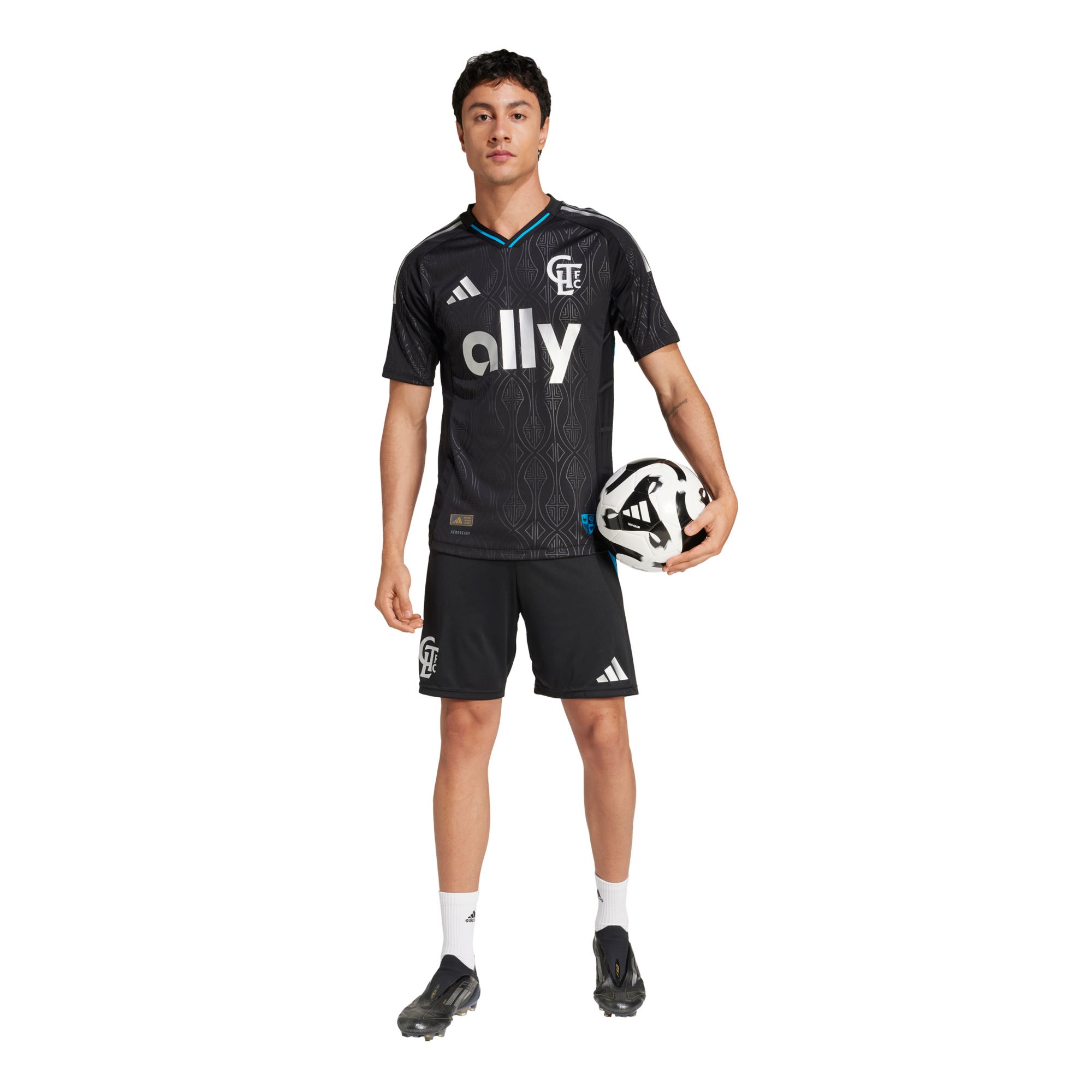 adidas Adult Charlotte FC 2025 Secondary Authentic "The Fortress" Jersey product image