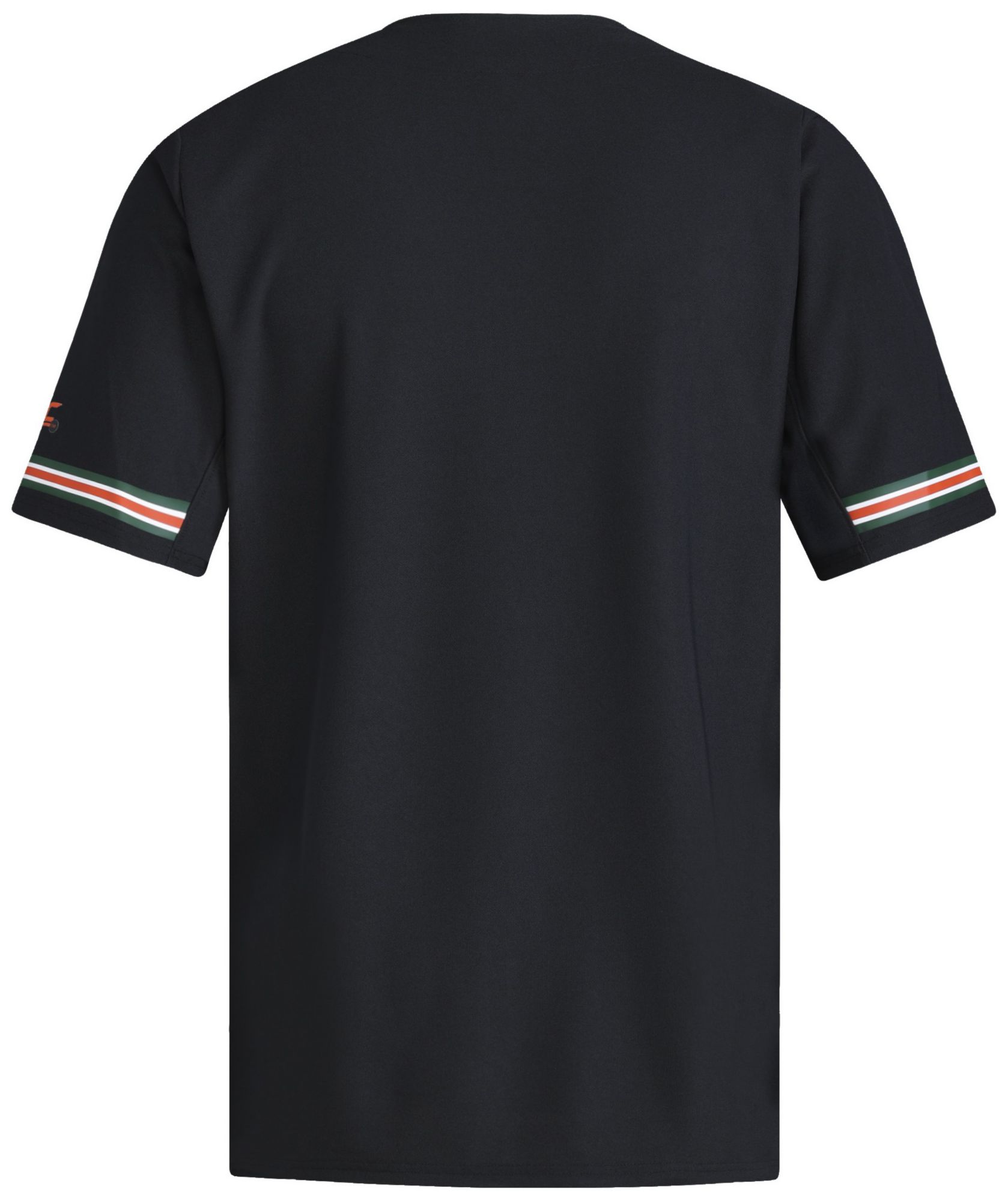 adidas Men's Miami Hurricanes Black Replica Baseball Jersey product image