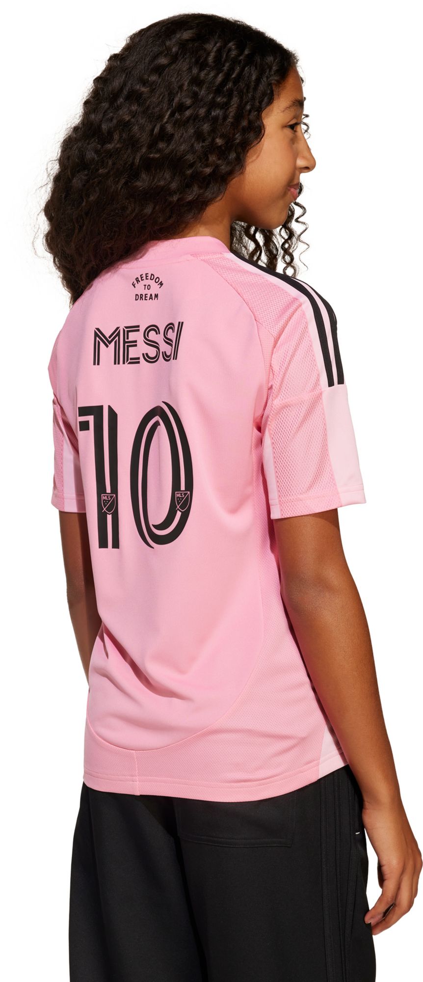 adidas Youth Inter Miami CF Lionel Messi #10 2025 Primary Replica "Euforia" Jersey product image