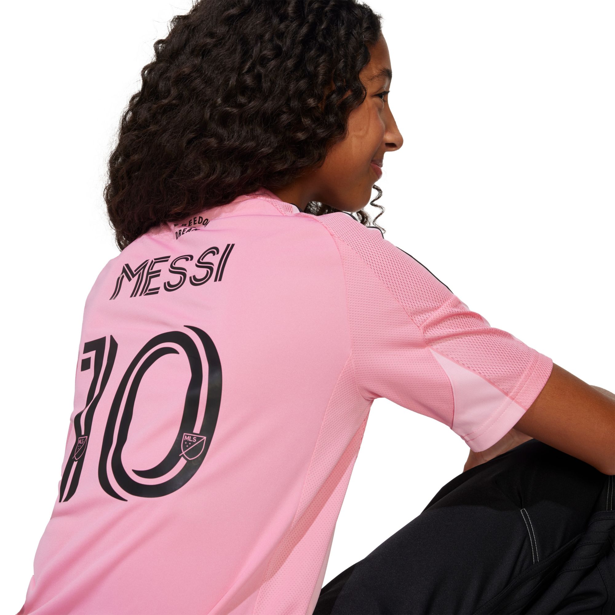 adidas Youth Inter Miami CF Lionel Messi #10 2025 Primary Replica "Euforia" Jersey product image