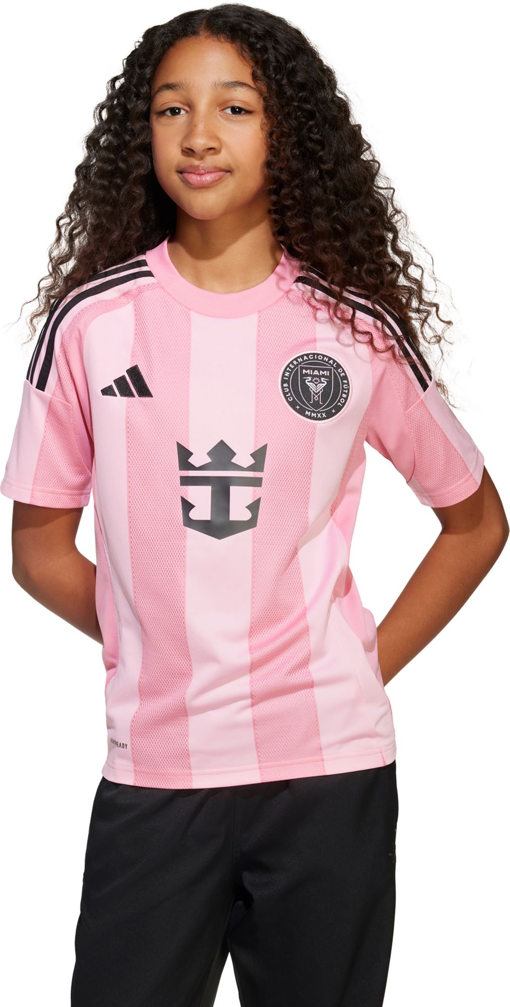 adidas Youth Inter Miami CF Lionel Messi #10 2025 Primary Replica "Euforia" Jersey product image