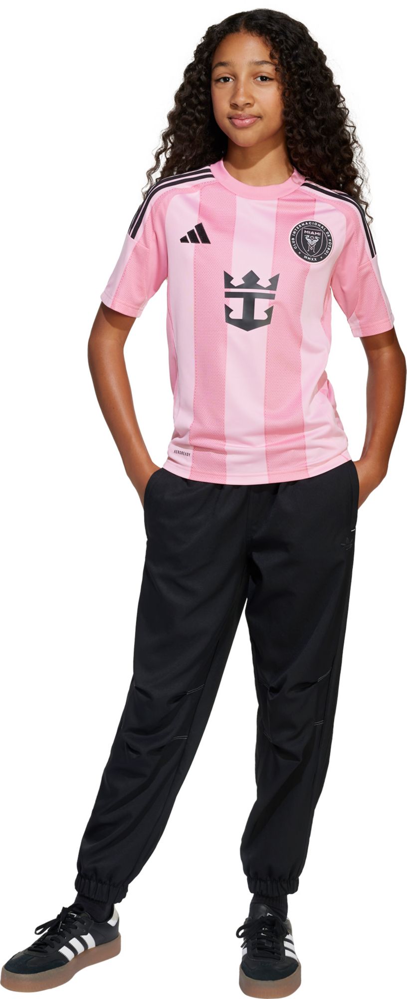 adidas Youth Inter Miami CF Lionel Messi #10 2025 Primary Replica "Euforia" Jersey product image