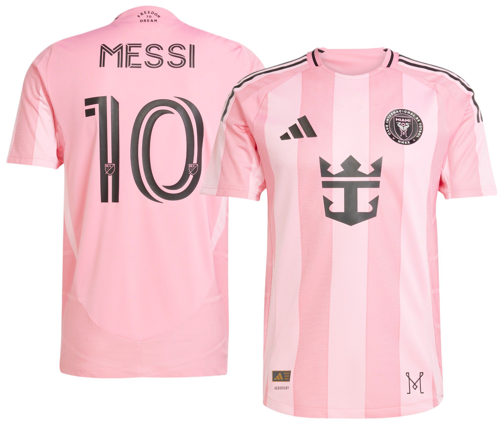 adidas Adult Inter Miami CF Lionel Messi #10 2025 Primary Authentic "Euforia" Jersey product image