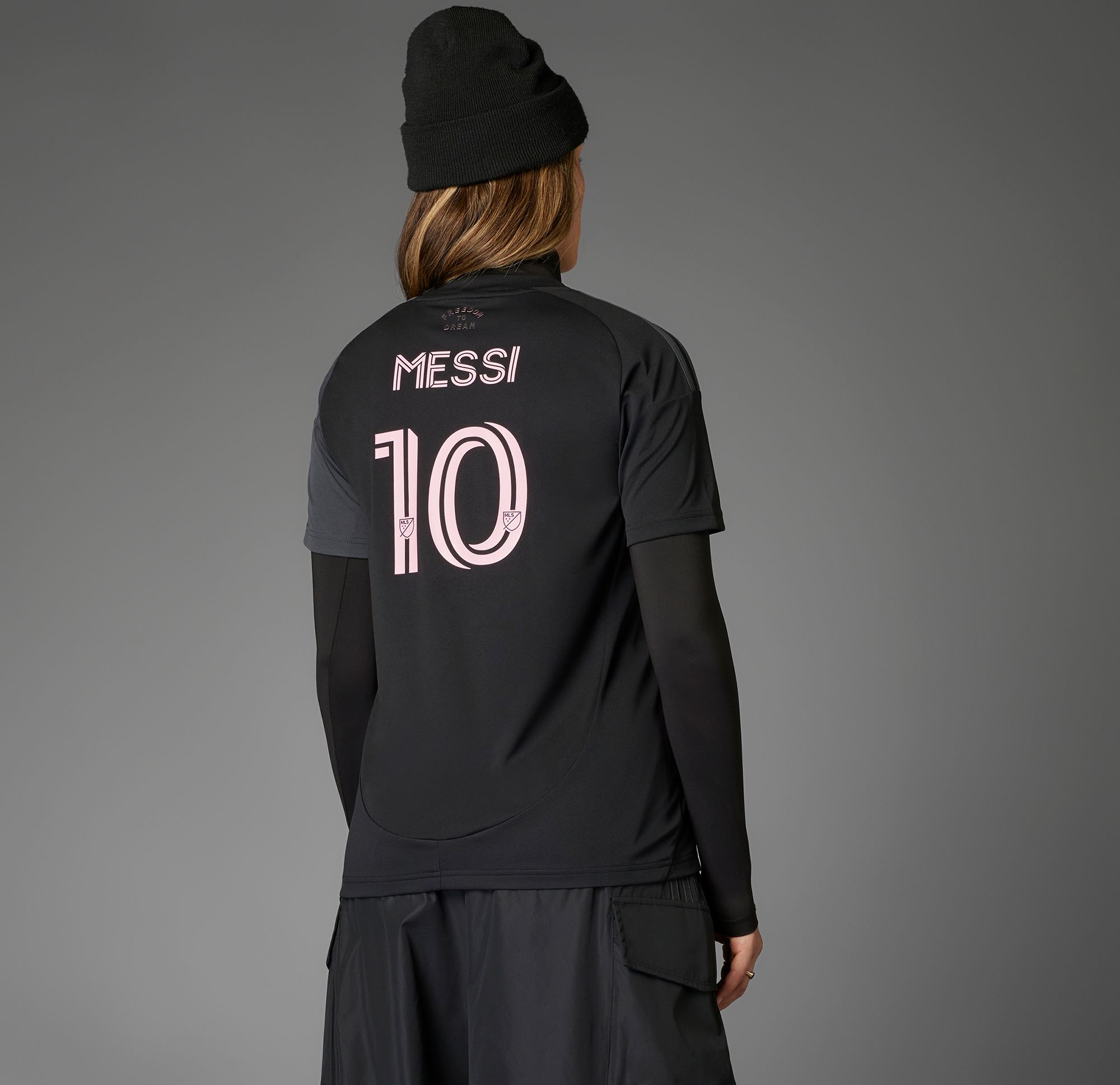 adidas Women's Inter Miami CF Lionel Messi #10 2025 Secondary Replica Jersey product image