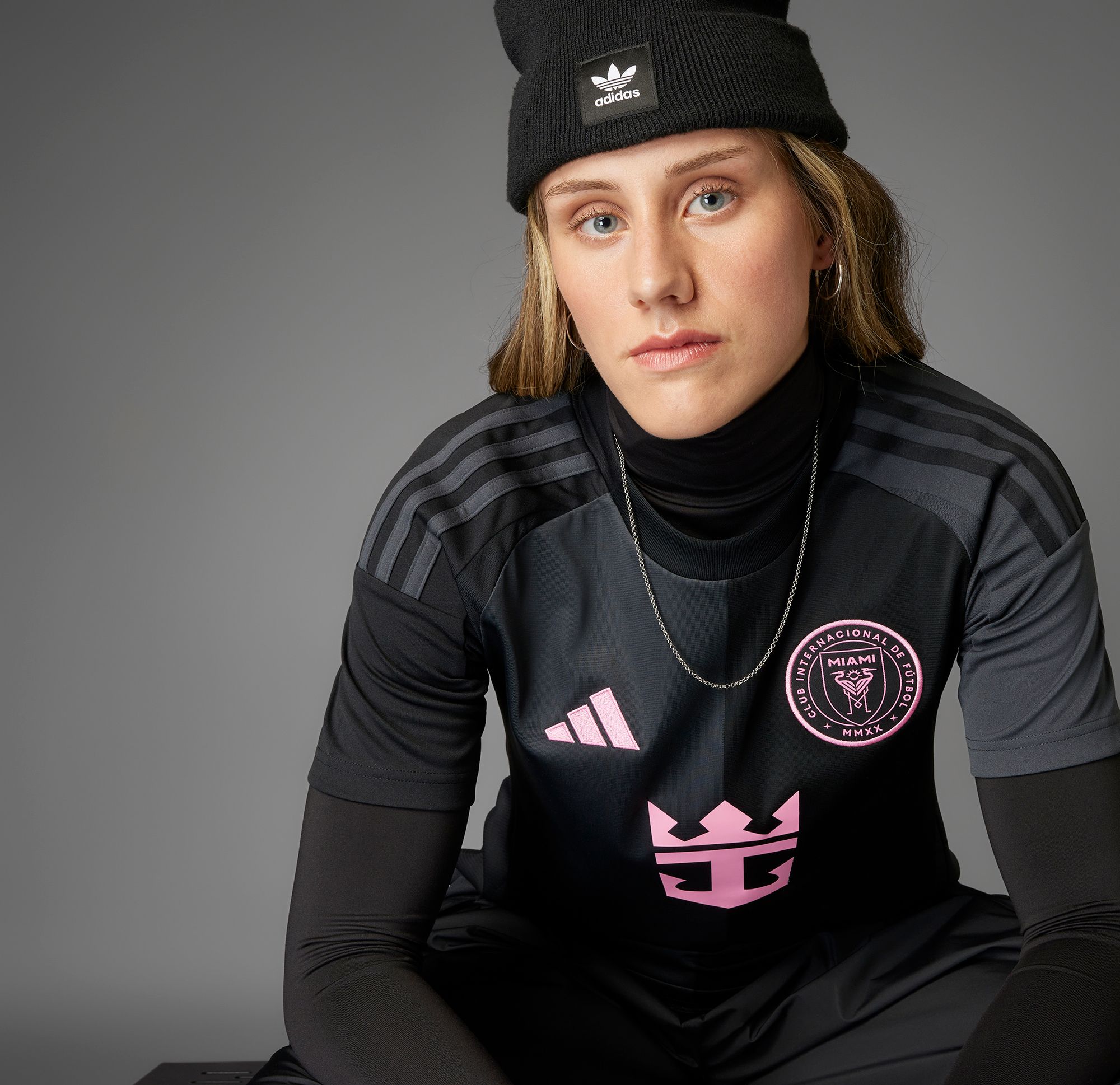 adidas Women's Inter Miami CF Lionel Messi #10 2025 Secondary Replica Jersey product image