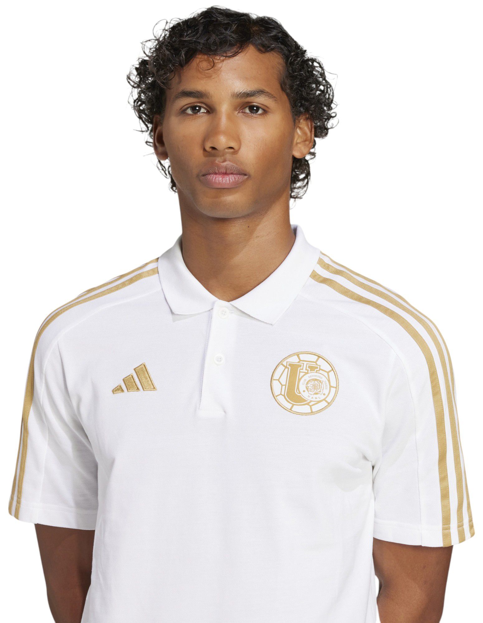 adidas Adult Tigres 2024 White DNA Polo product image