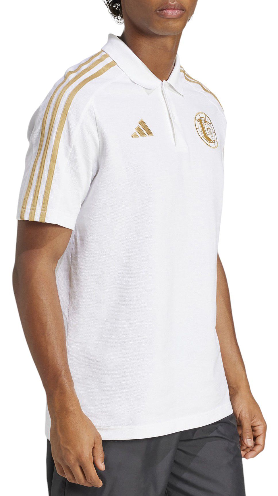 adidas Adult Tigres 2024 White DNA Polo product image