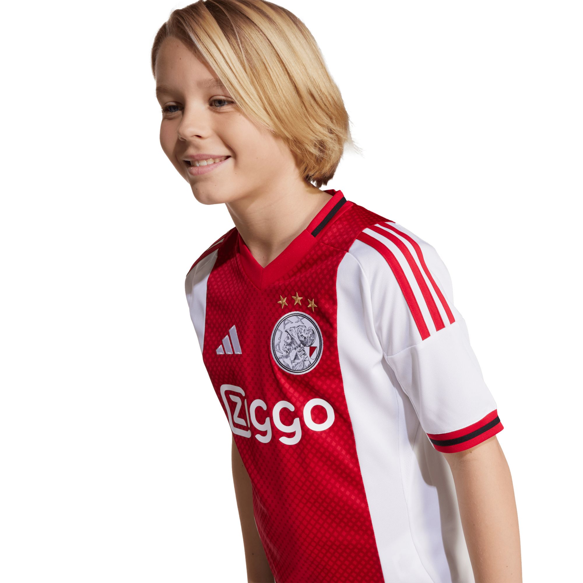 adidas Youth Ajax Amsterdam White Home Replica Jersey product image