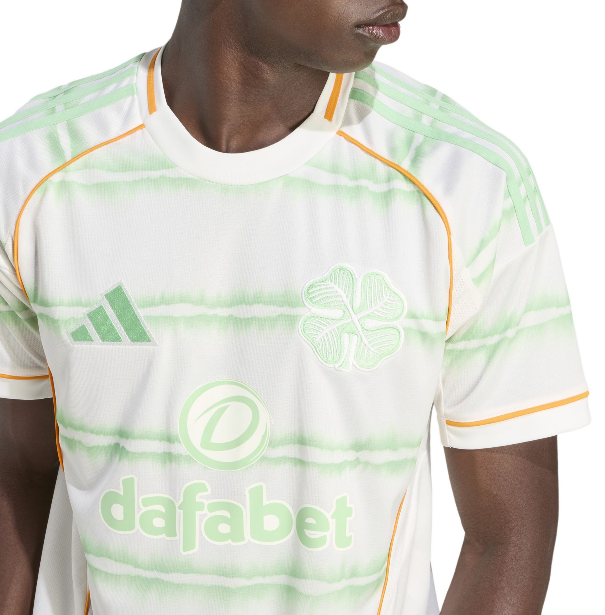 adidas Adult Celtic FC 2025-26 White Third Replica Jersey product image