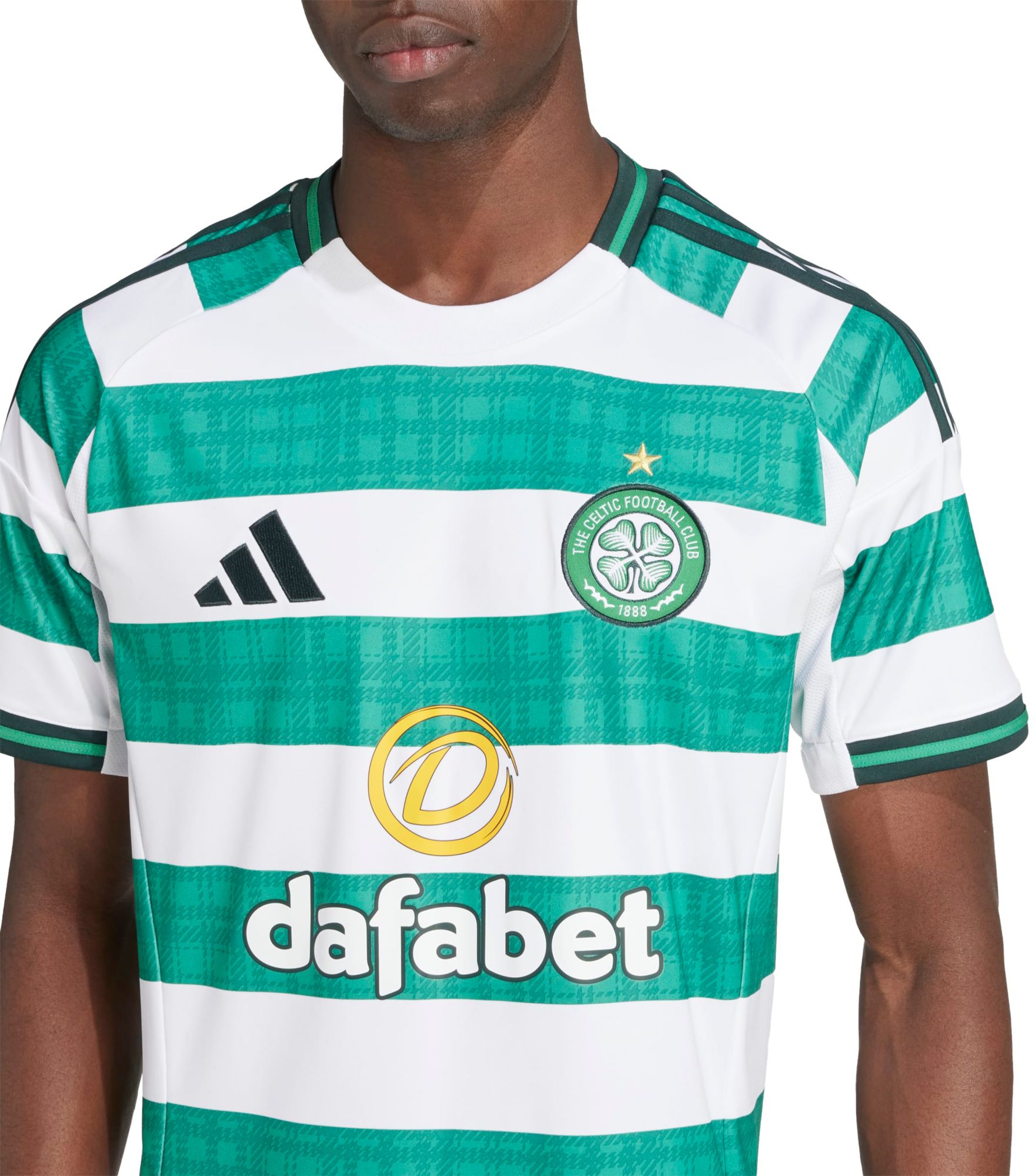 adidas Adult Celtic FC White Home Replica Jersey product image