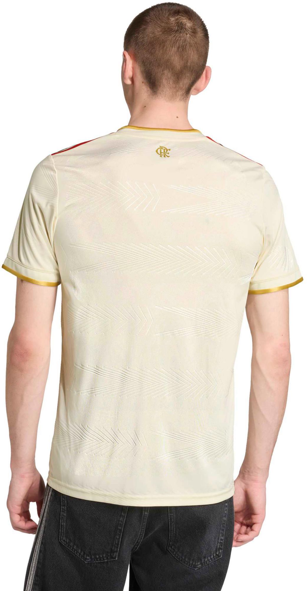 adidas Men's 2025 Flamengo White Third Replica Jersey product image