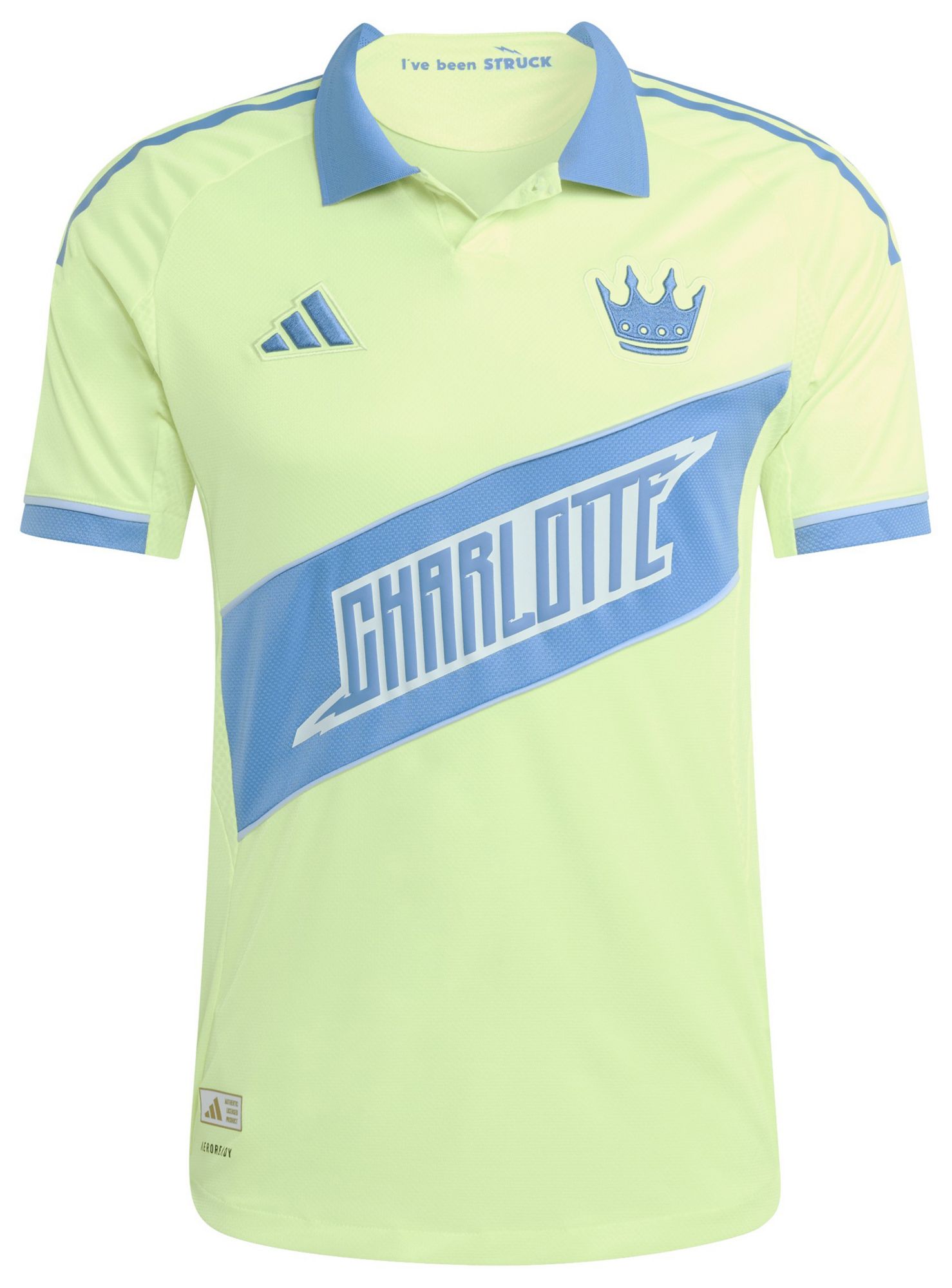 adidas Adult Charlotte FC 2025 Third Authentic Jersey product image