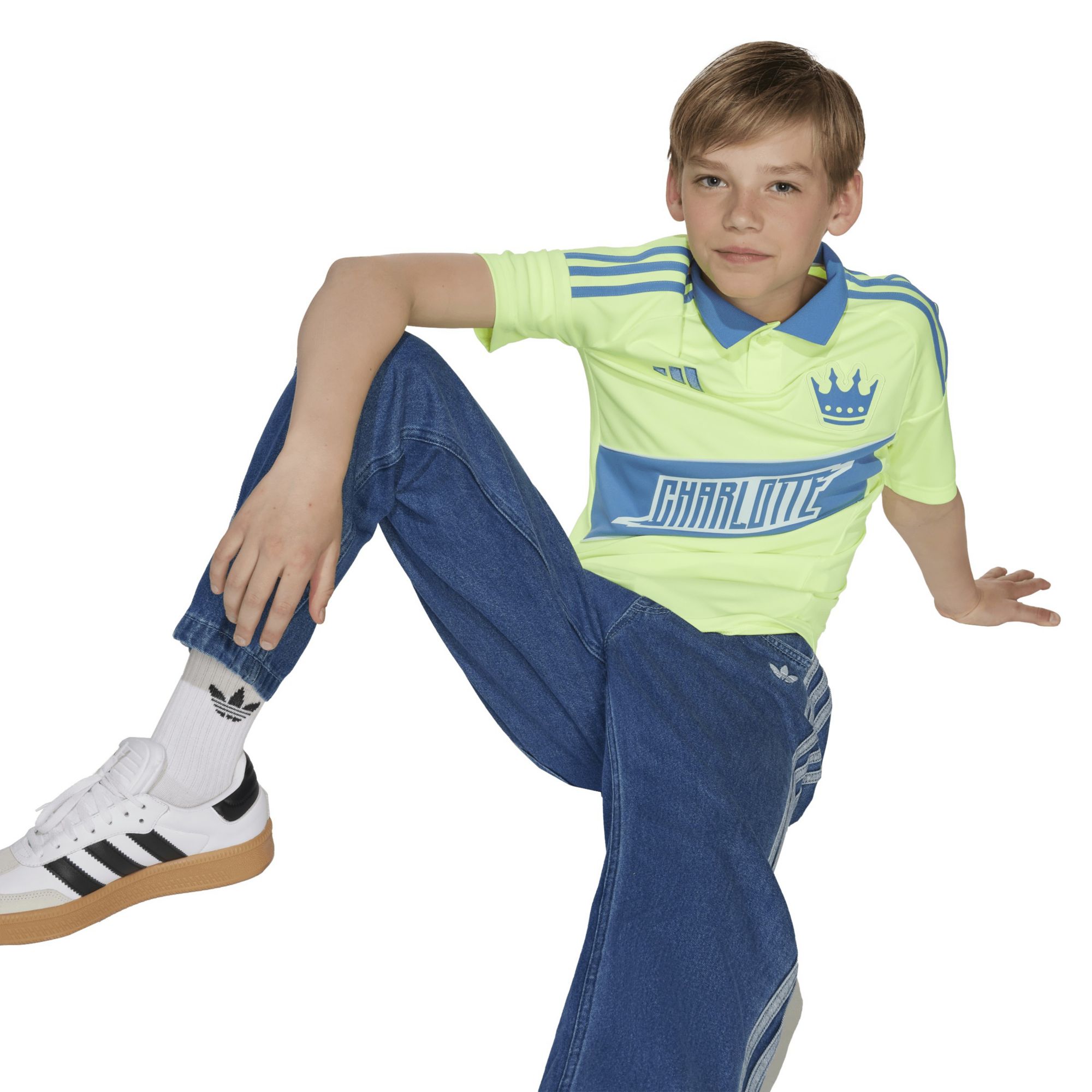 adidas Youth Charlotte FC 2025 Third Replica Jersey product image