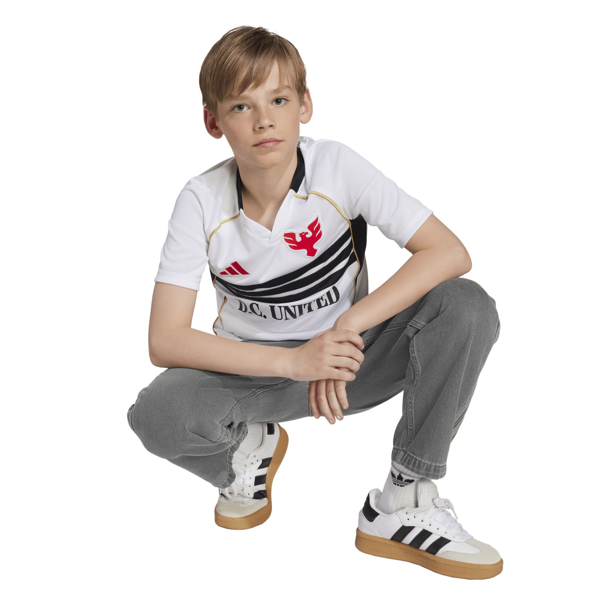 adidas Youth D.C. United 2025 Third Replica Jersey product image