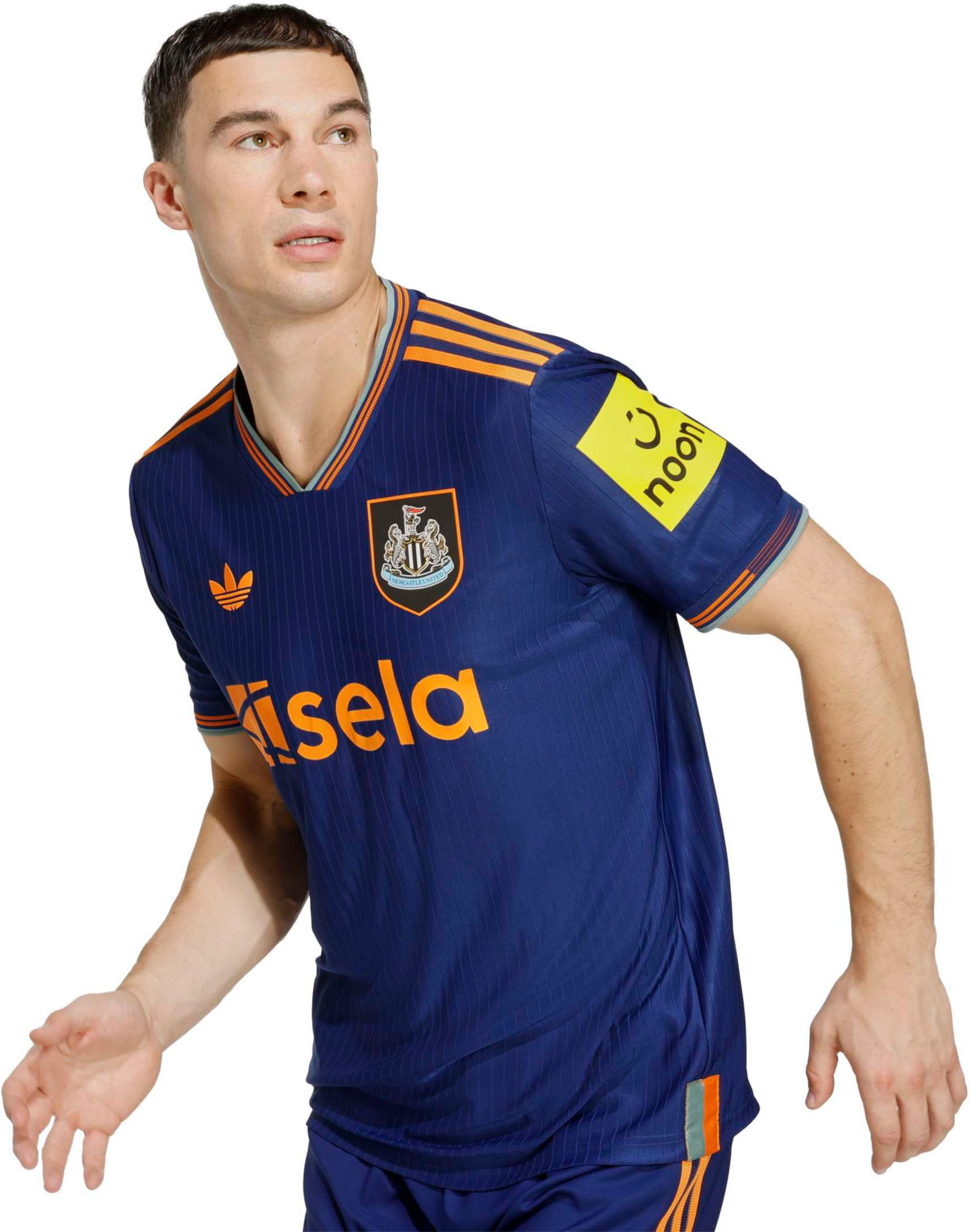 adidas Adult Newcastle United 2025-26 Blue Third Authentic Jersey product image