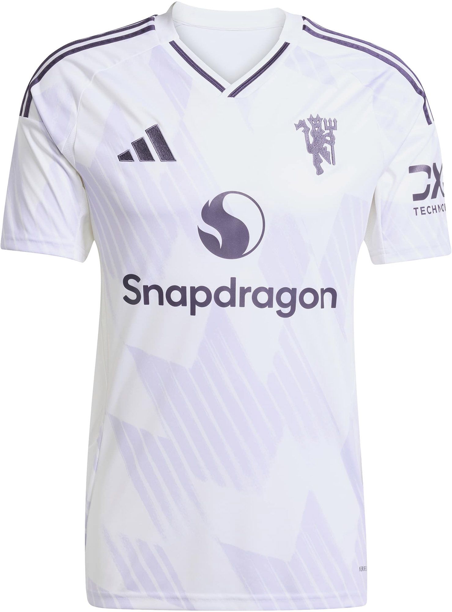 adidas Adult Manchester United 2025-26 White Away Replica Jersey product image