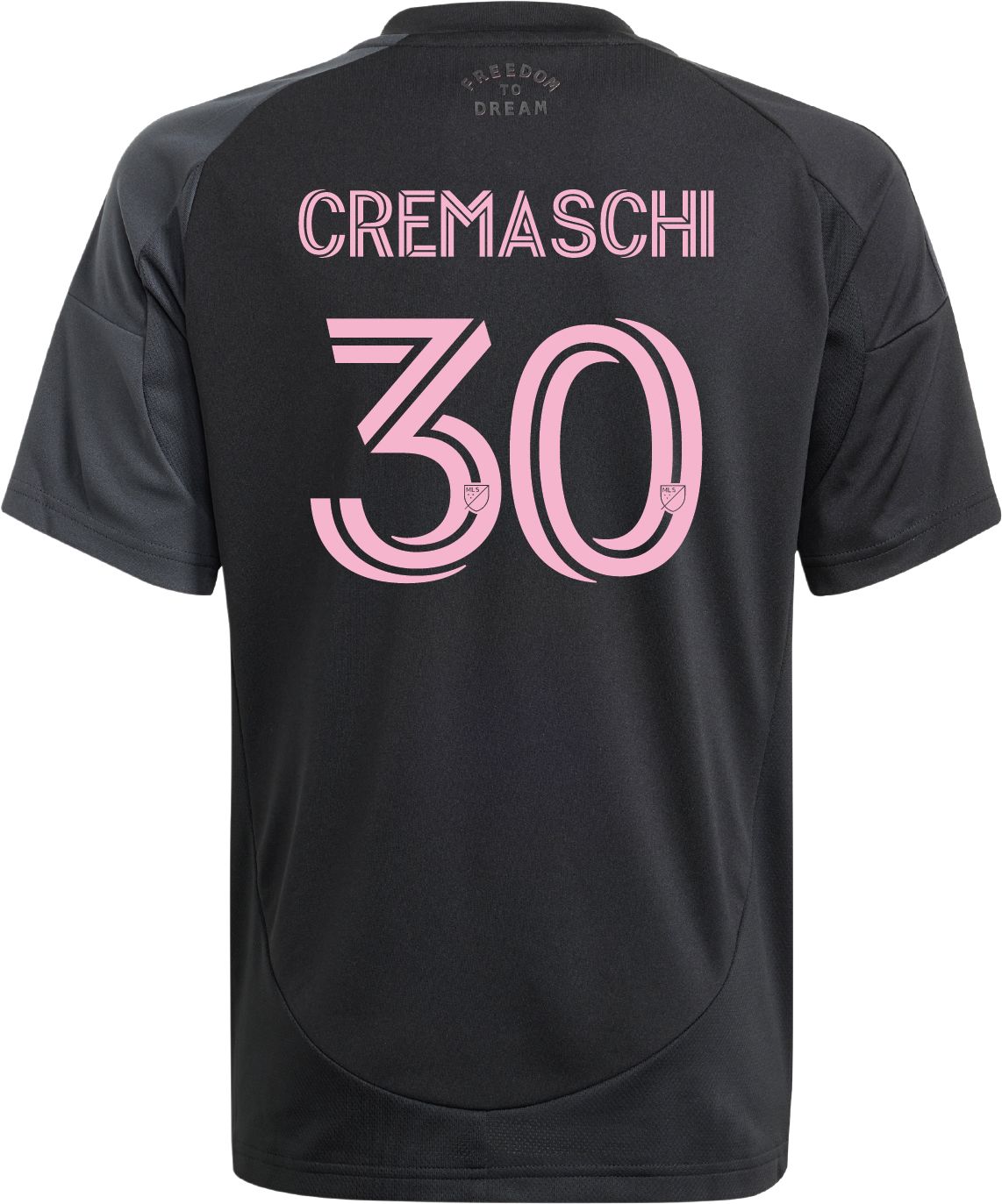 adidas Youth Inter Miami CF Benjamin Cremaschi #30 2025 Secondary Replica Jersey product image