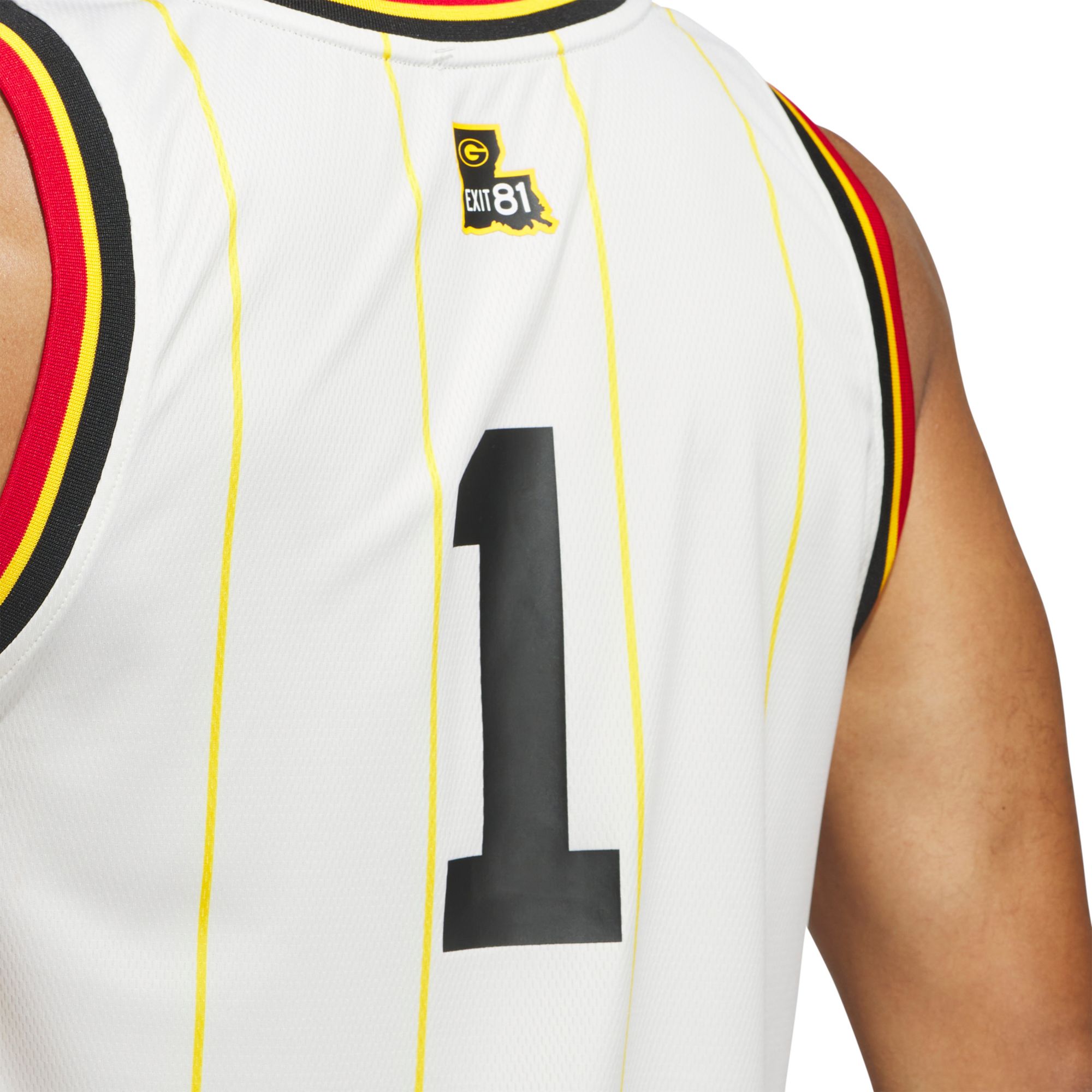 adidas Men's Grambling State Tigers White Swingman Jersey product image