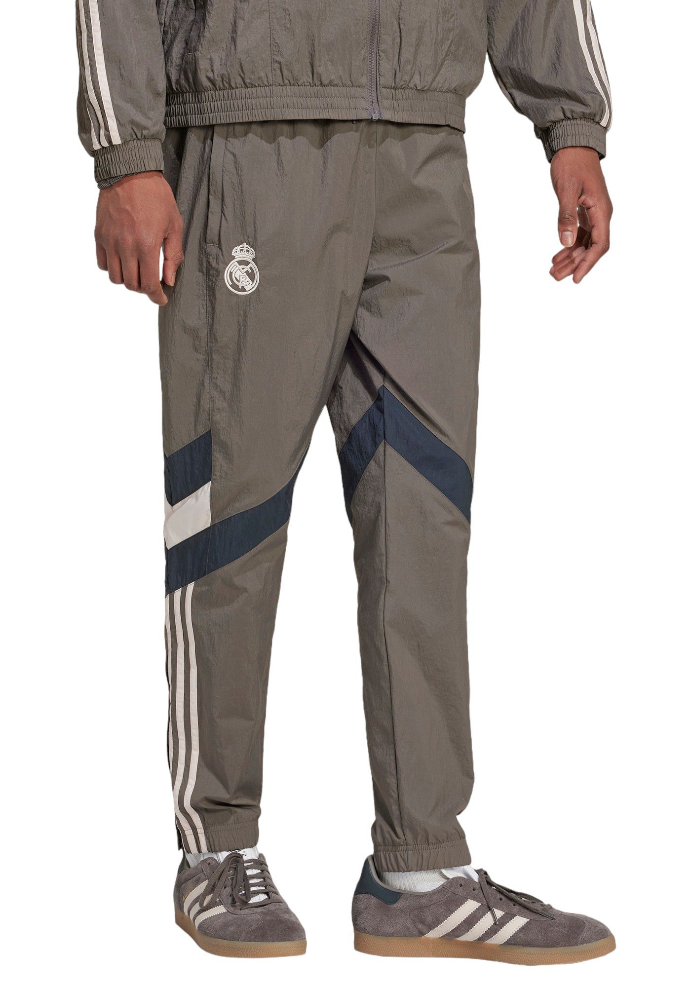 Adidas Real Madrid Originals Track Pants Charcoal Grey XL