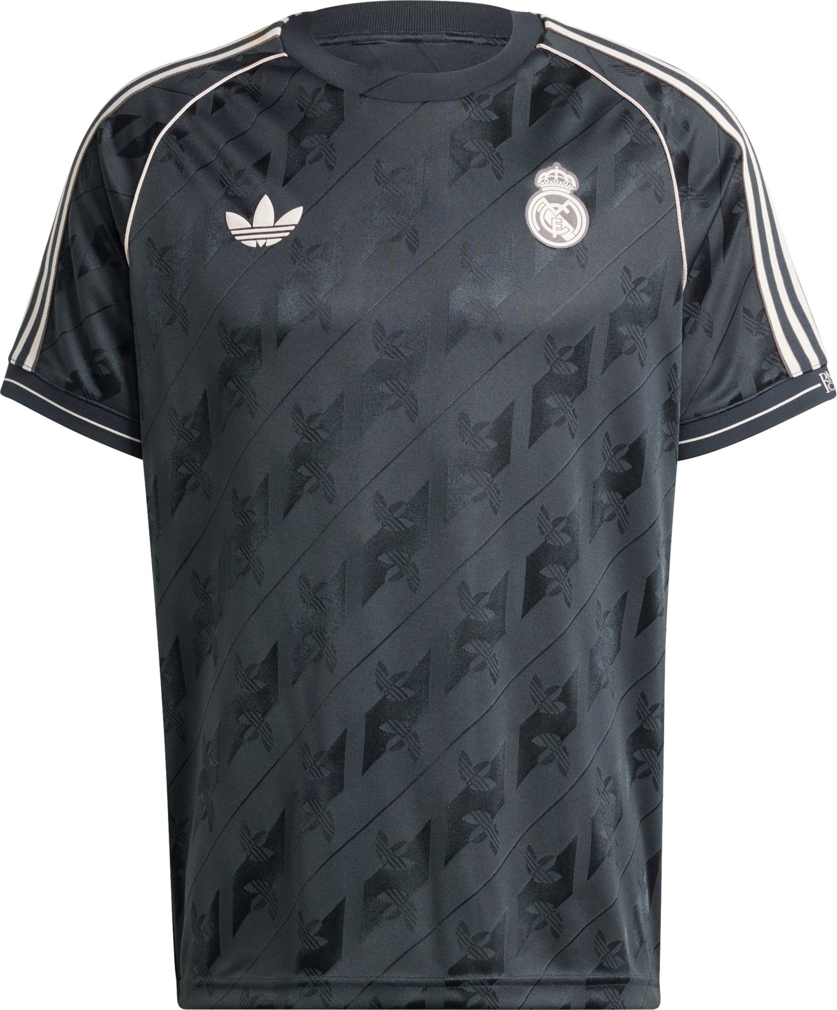 adidas Adult Real Madrid 2024 Lifestyler Grey Long Sleeve Jersey product image