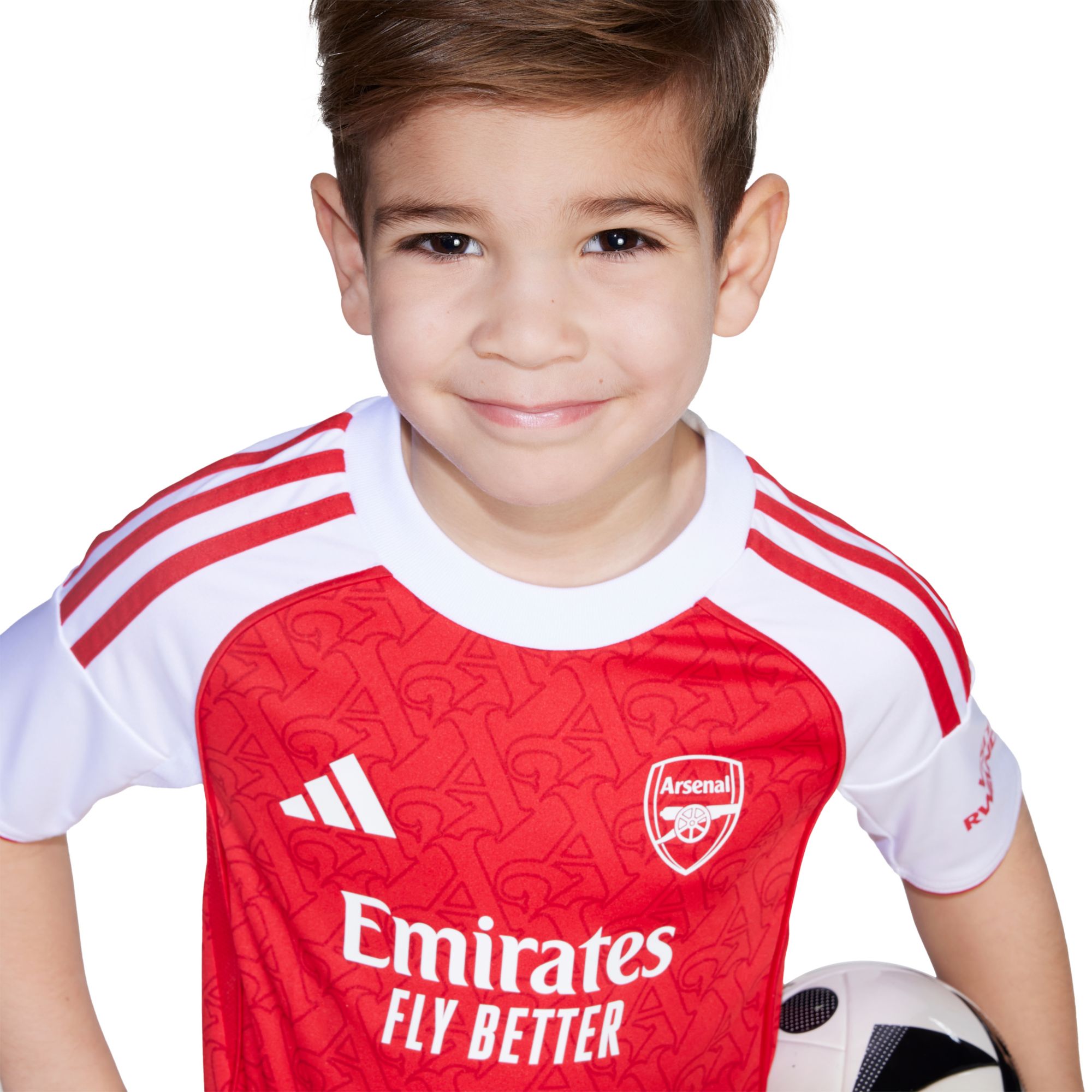 adidas Toddler/Kids' Arsenal 2025-26 Red Home Replica Jersey Kit product image