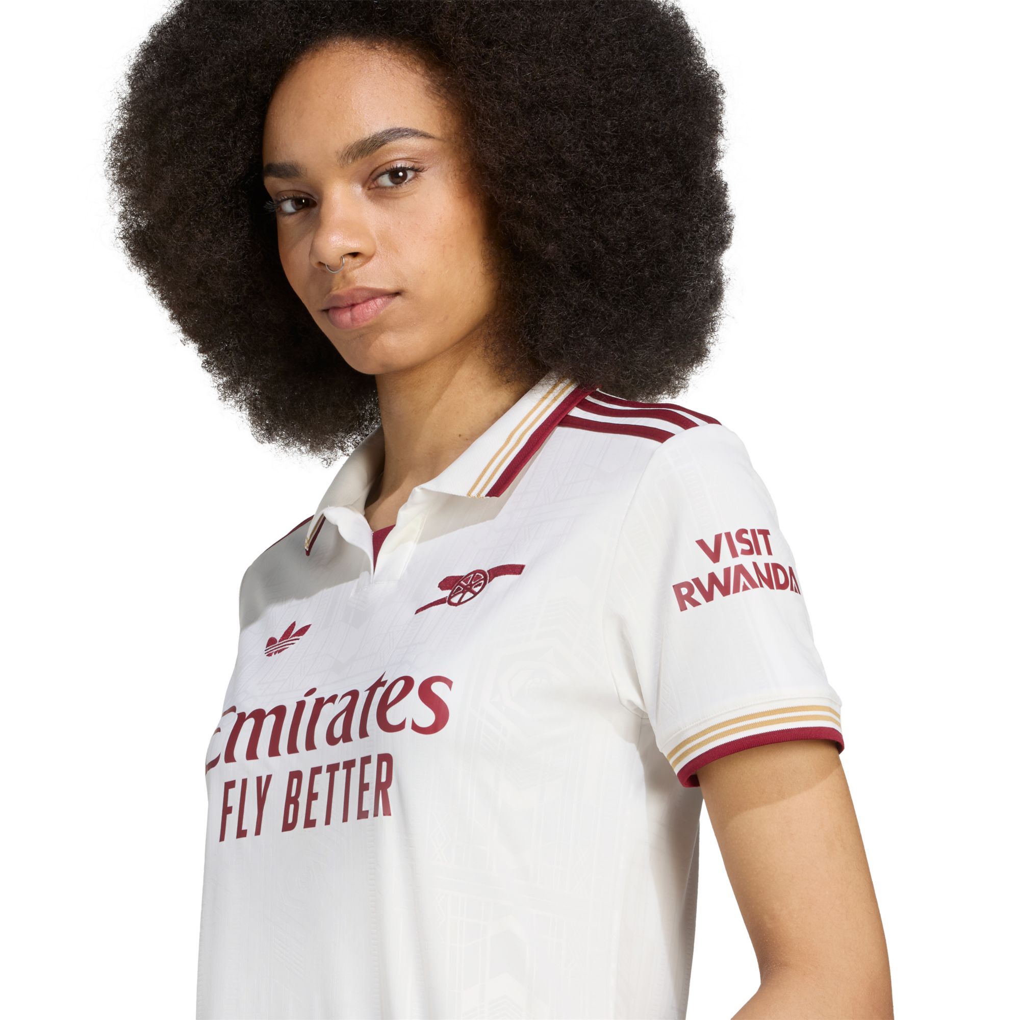 adidas Women's 2025 Arsenal White Third Replica Jersey product image