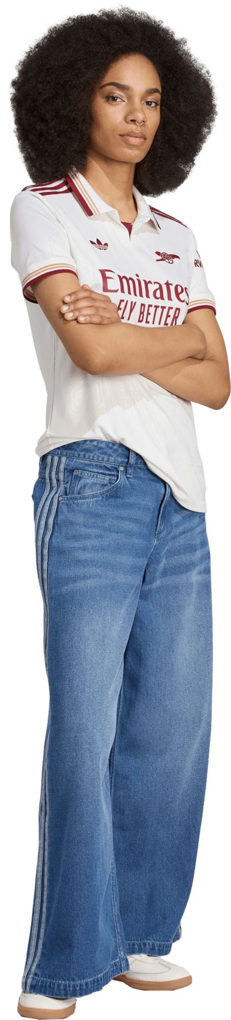 adidas Women's 2025 Arsenal White Third Replica Jersey product image