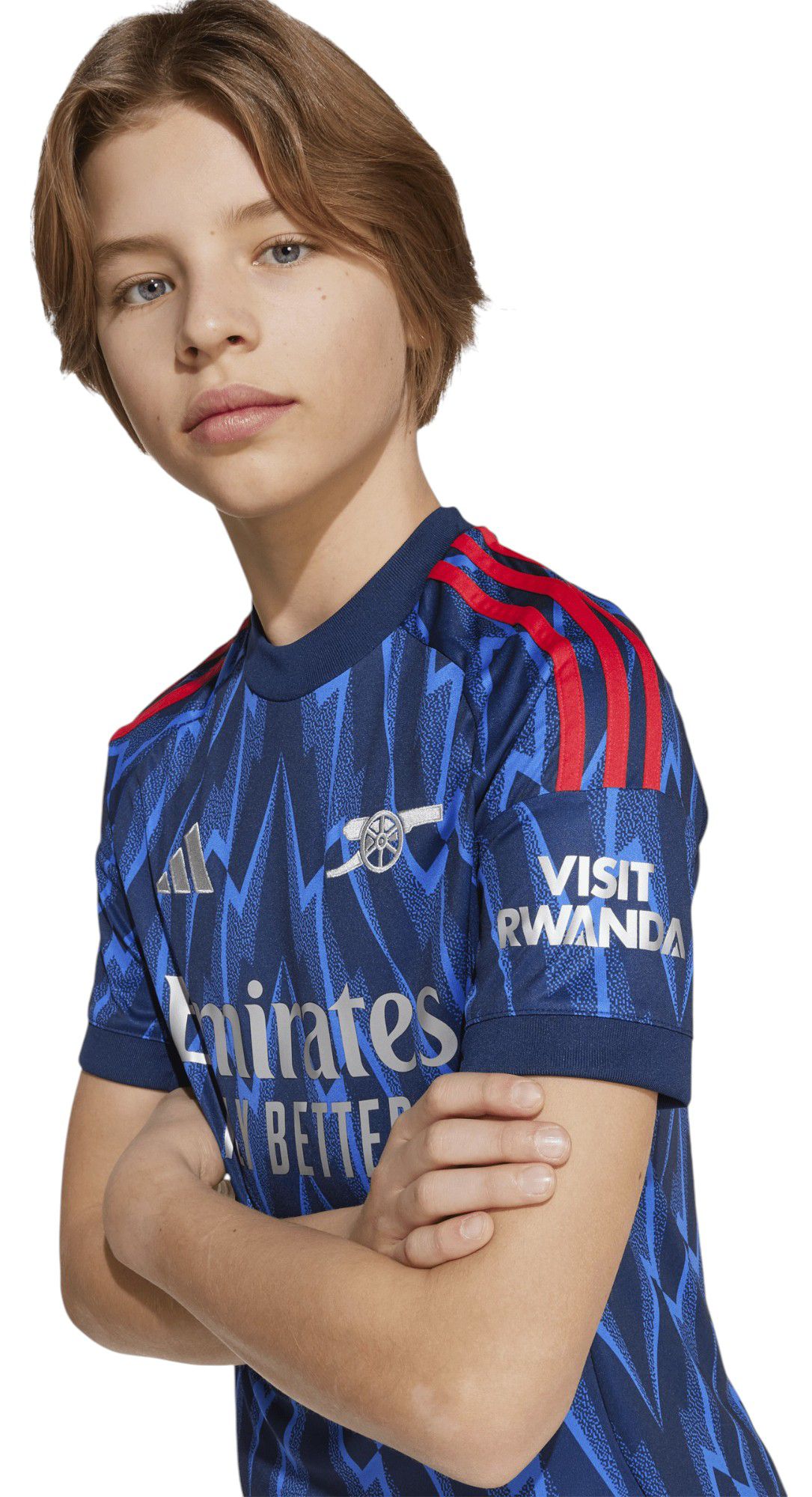 adidas Youth Arsenal 2025 Indigo Away Replica Jersey product image