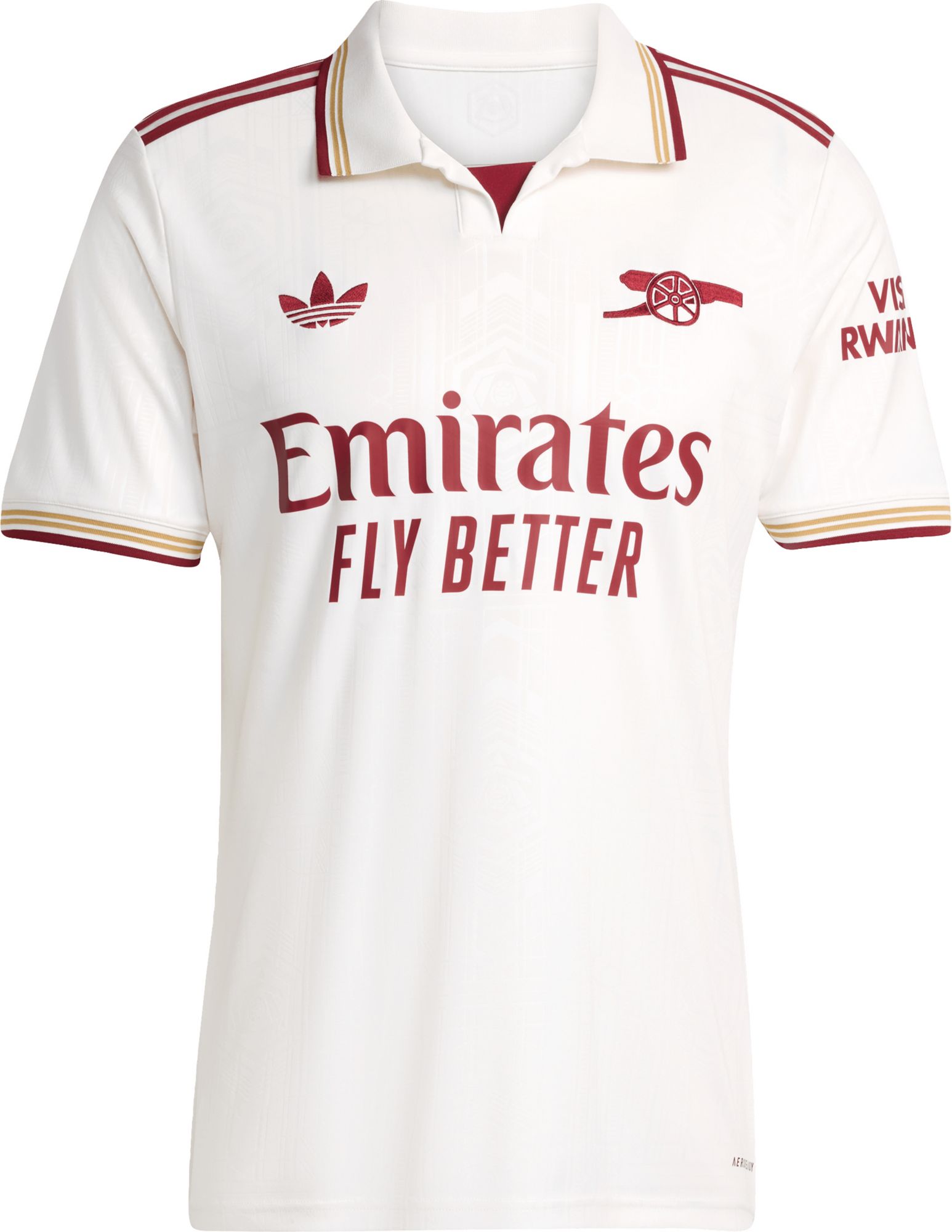 adidas Men's 2025 Arsenal White Third Replica Jersey product image