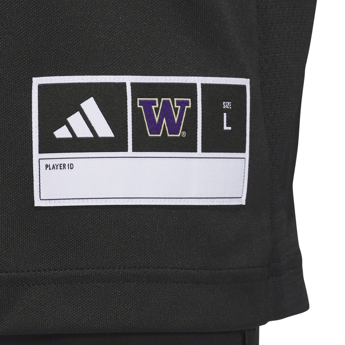 adidas Men s Washington Huskies Black Premier Replica Strategy Football Jersey Dick s Sporting Goods