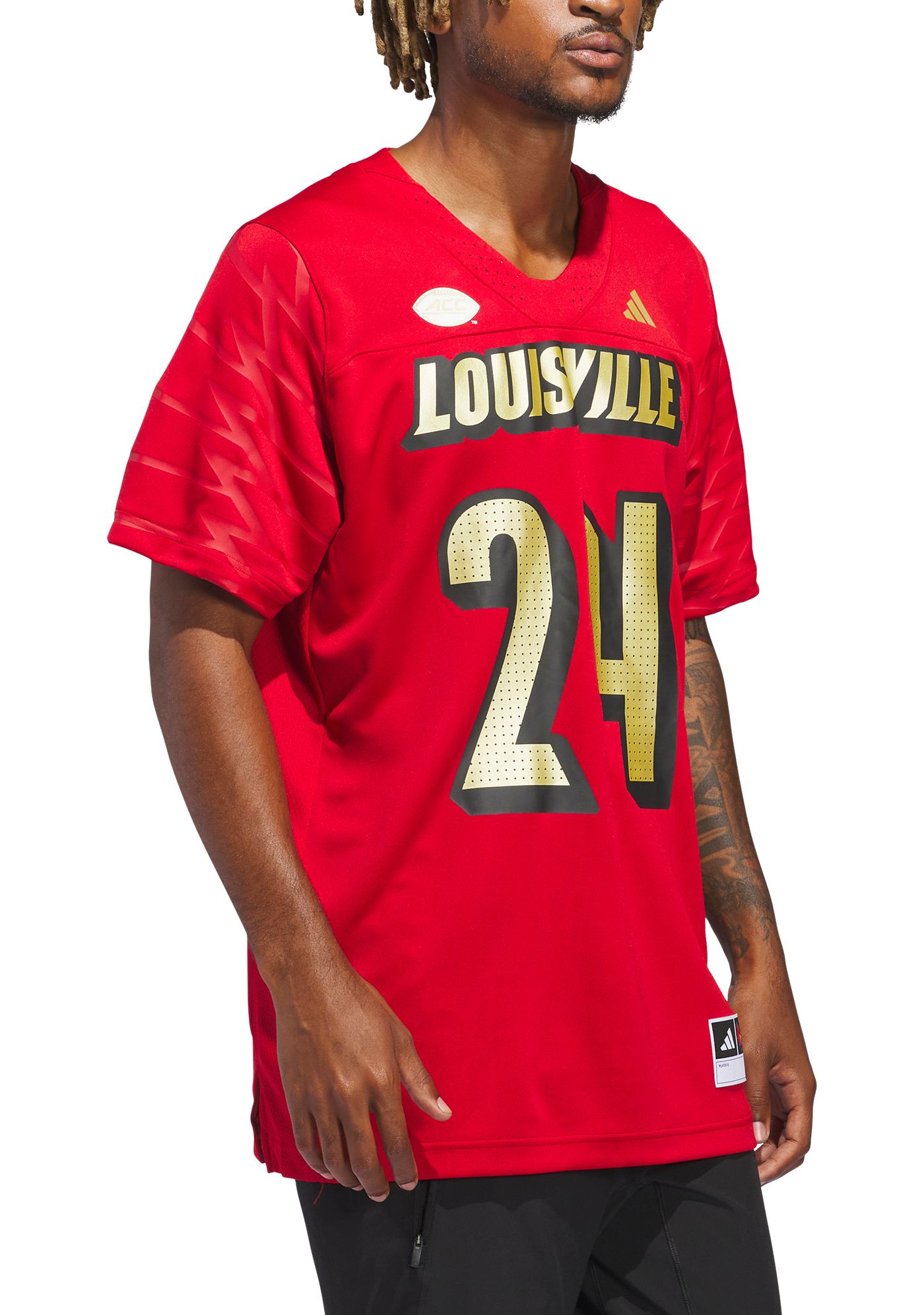 Men's adidas louisville cardinals jersey rare team issue sz factory xl2 sample Pro Cut