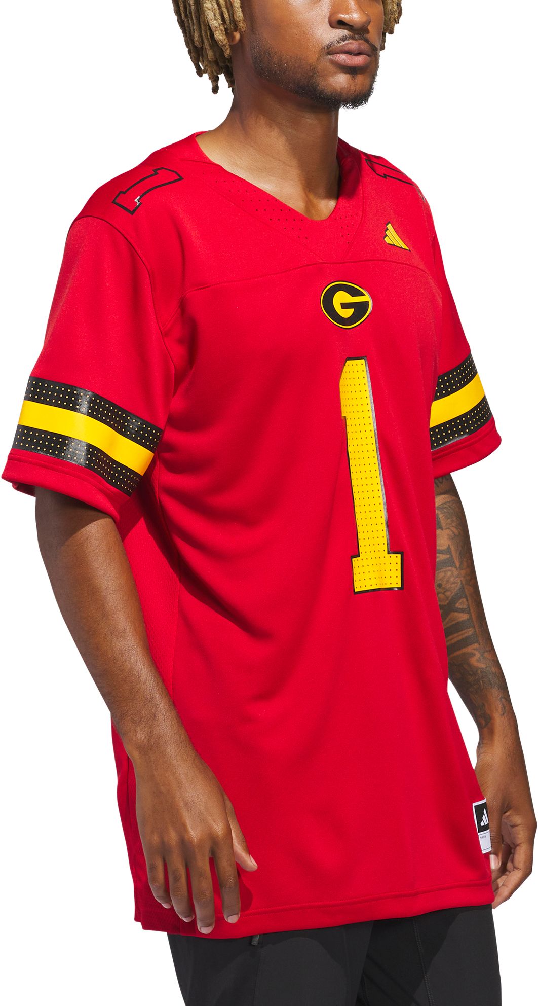 adidas Men's Grambling State Tigers Red Premier Replica Football Jersey product image