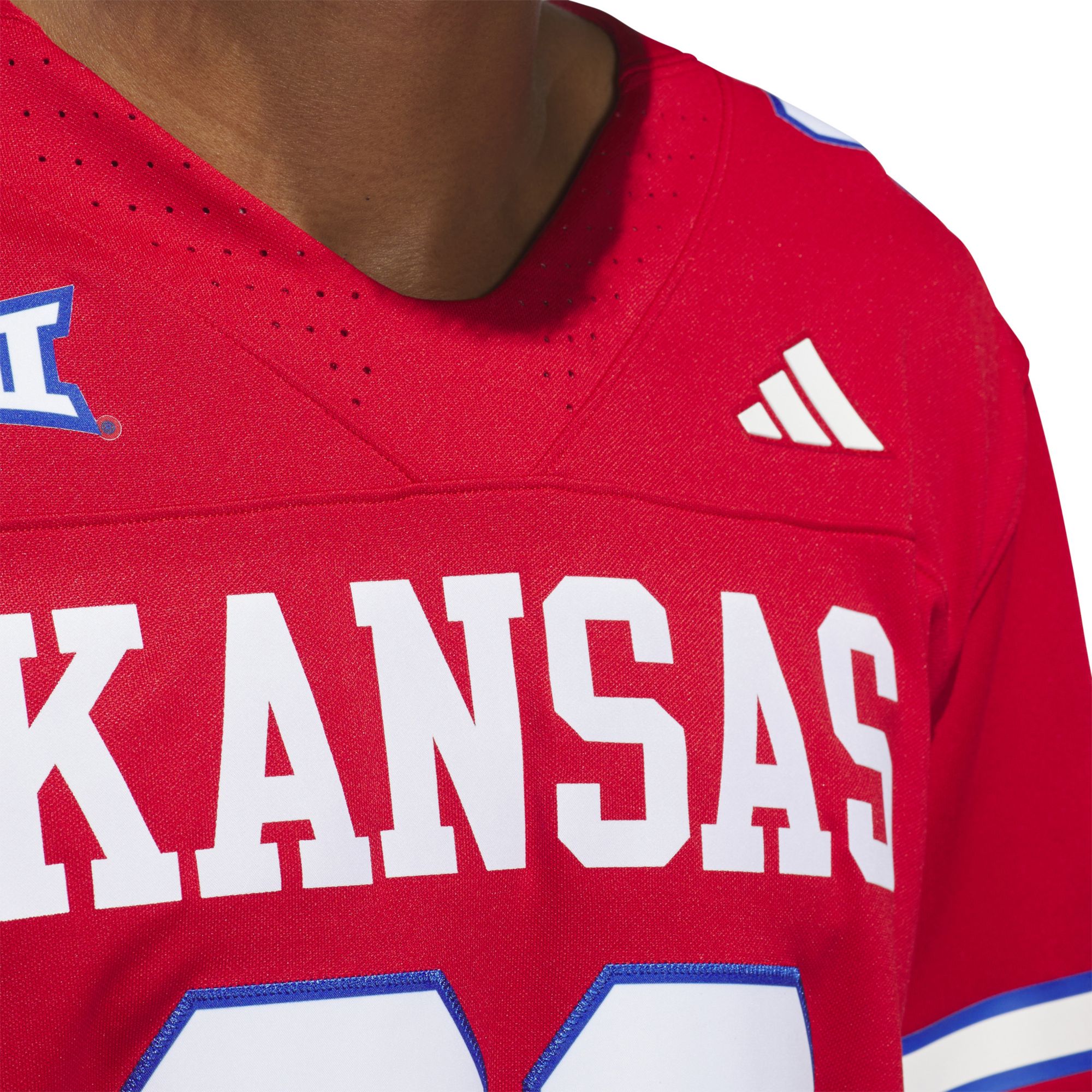 adidas Men's Kansas Jayhawks Crimson Premier Replica Alternate Football Jersey product image