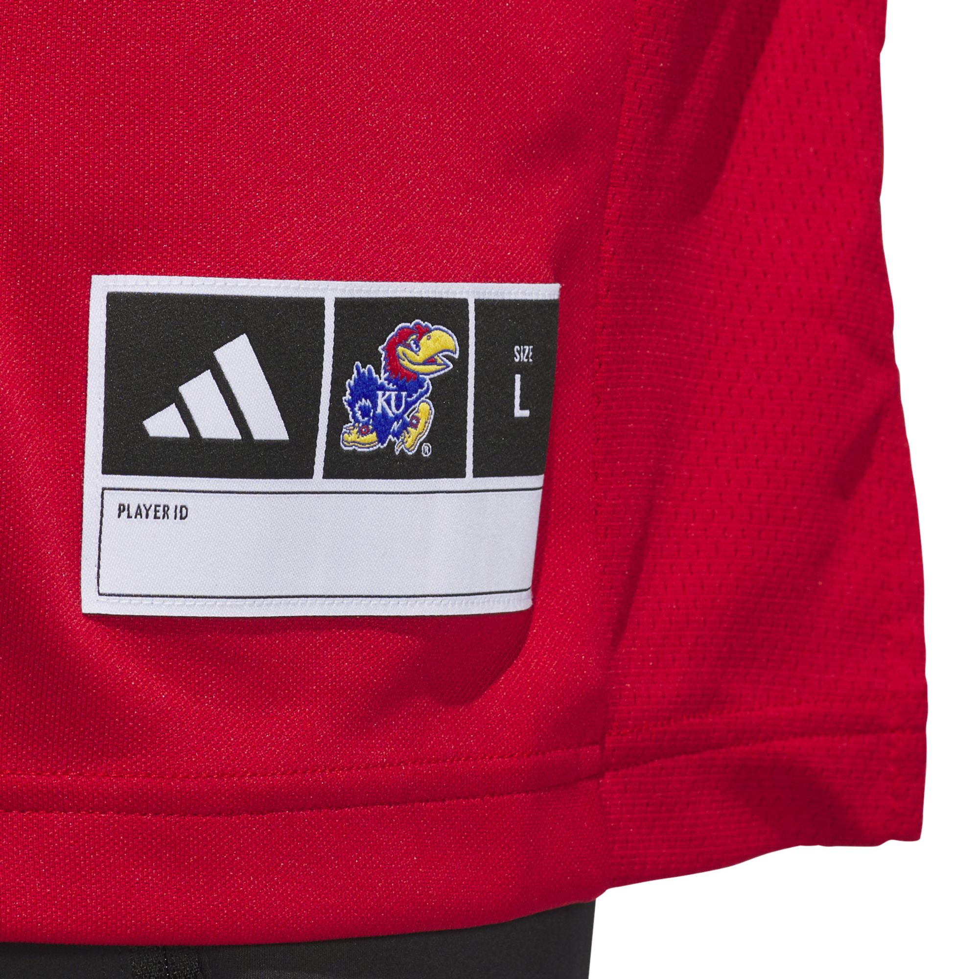 adidas Men's Kansas Jayhawks Crimson Premier Replica Alternate Football Jersey product image