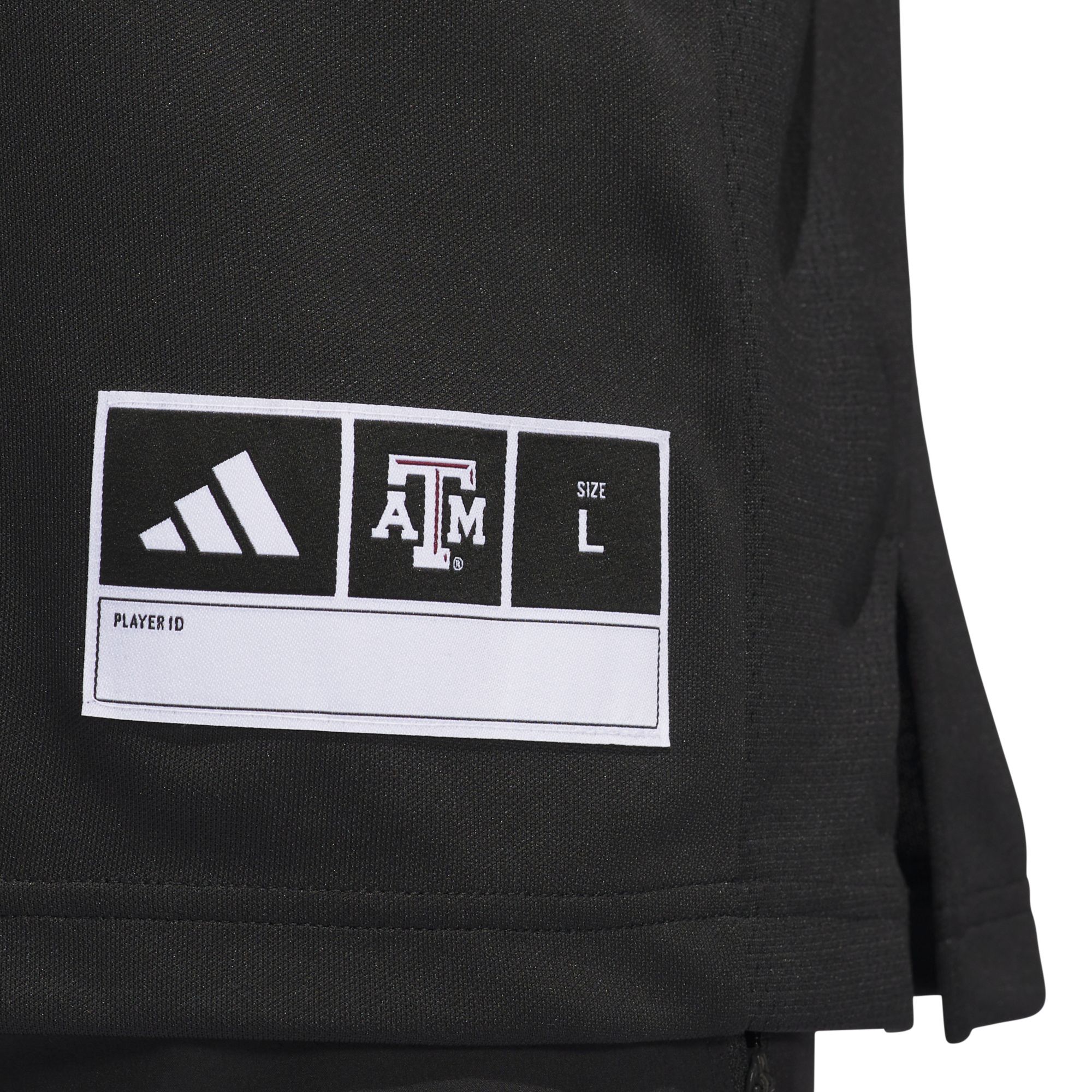 adidas Men's Texas A&M Aggies Black Premier Replica Strategy Football Jersey product image