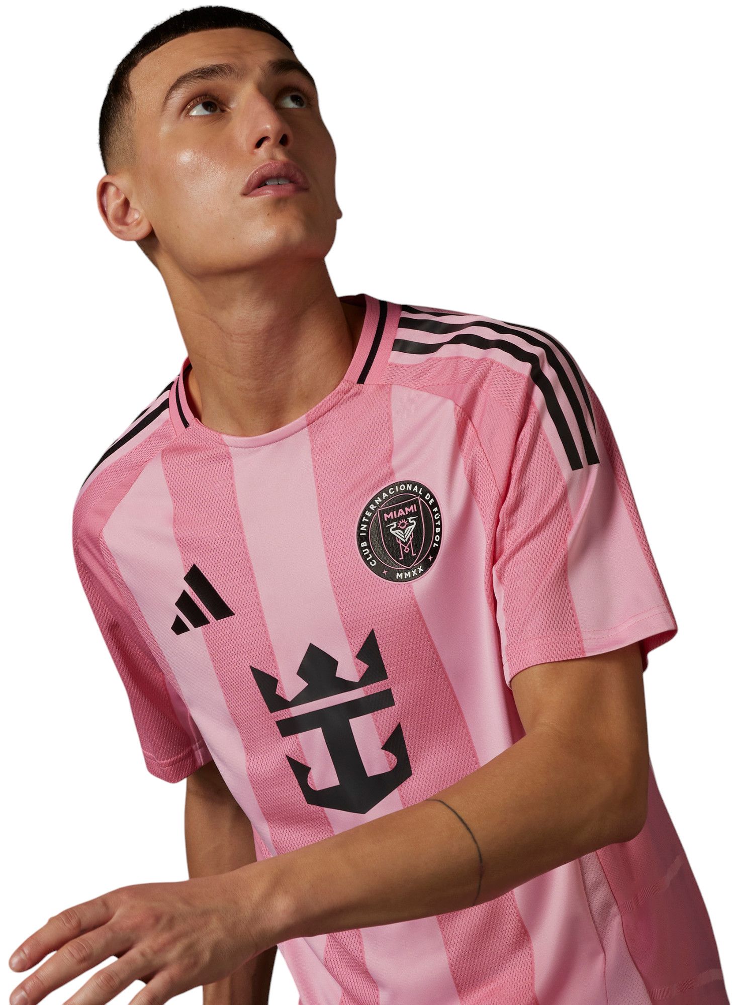 adidas Men's Inter Miami CF 2025 Pink Home Authentic Jersey product image