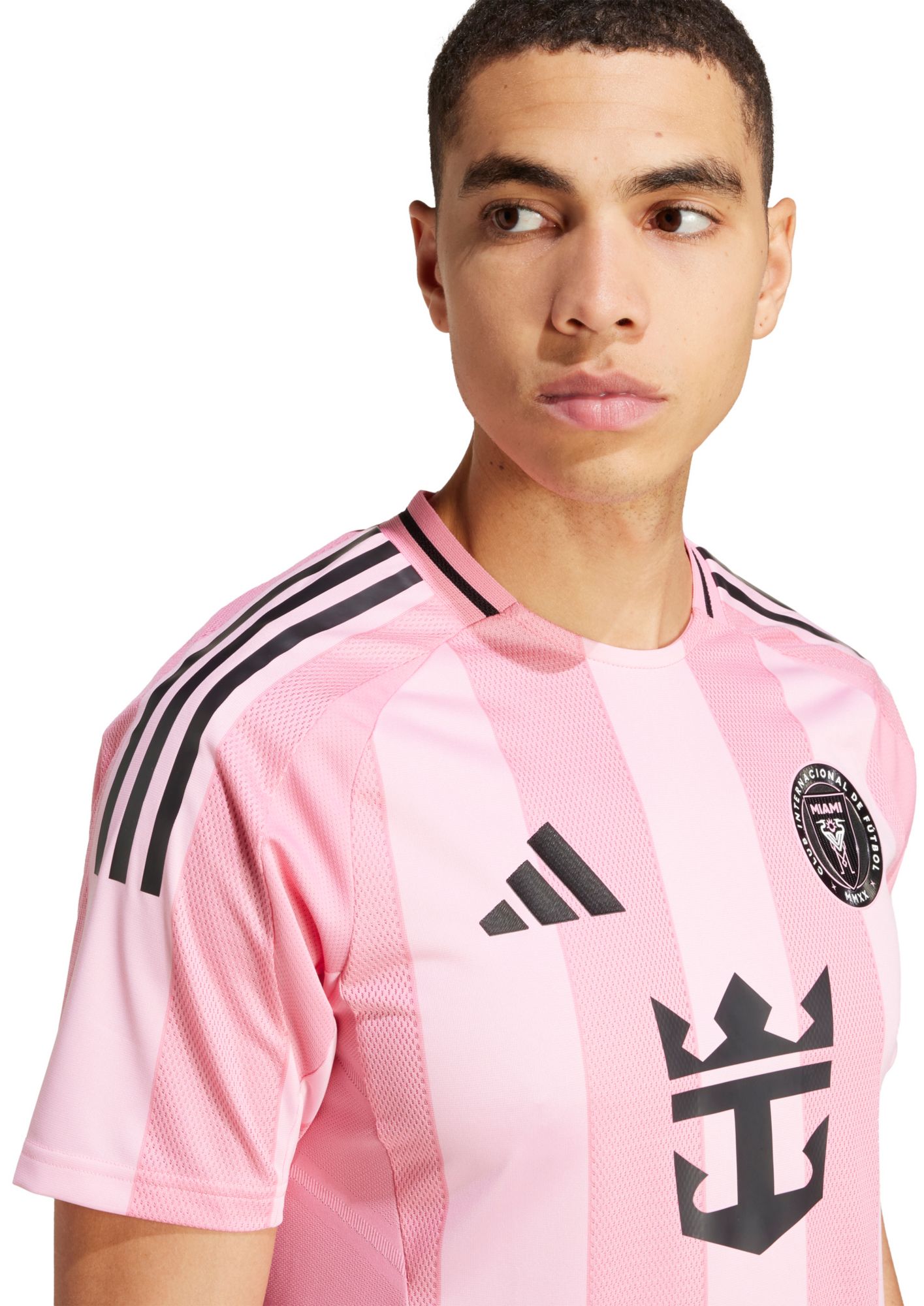 adidas Men's Inter Miami CF 2025 Pink Home Authentic Jersey product image