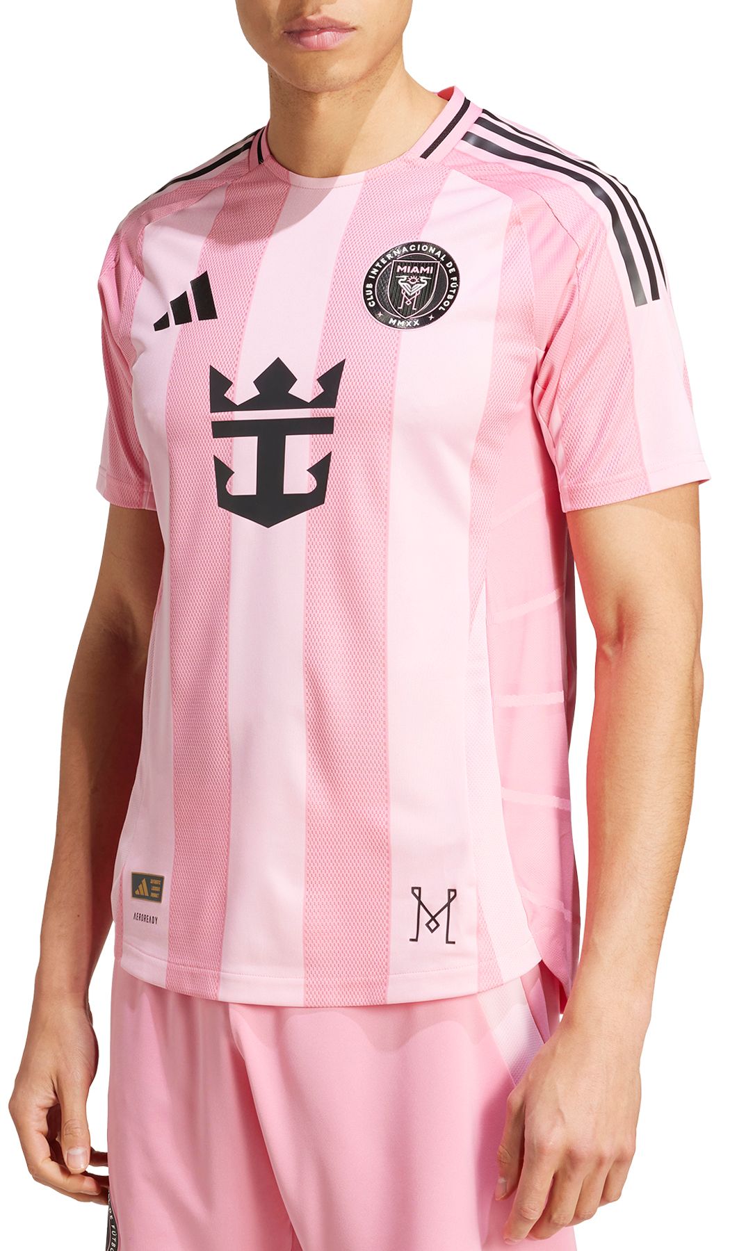 adidas Men's Inter Miami CF 2025 Pink Home Authentic Jersey product image