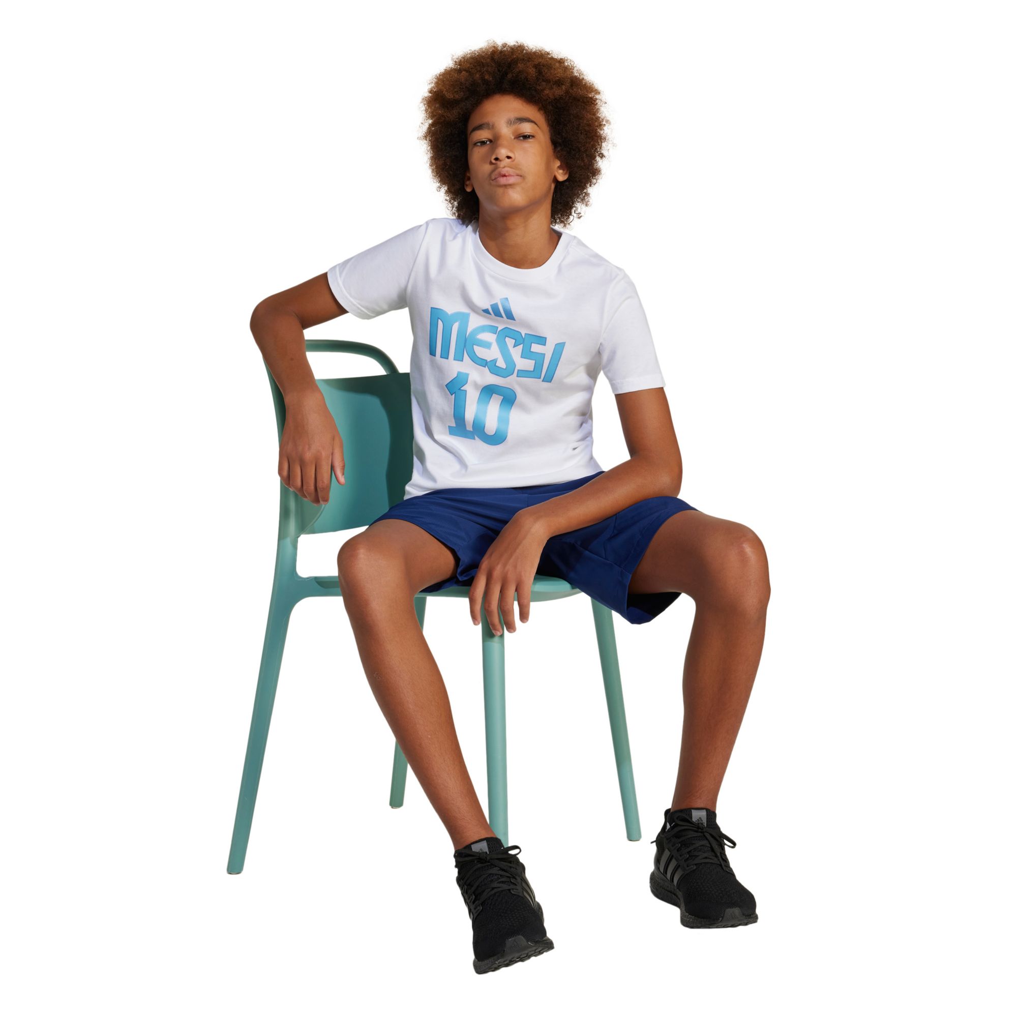 adidas Youth Argentina 2025 Lionel Messi #10 White Home T-Shirt product image