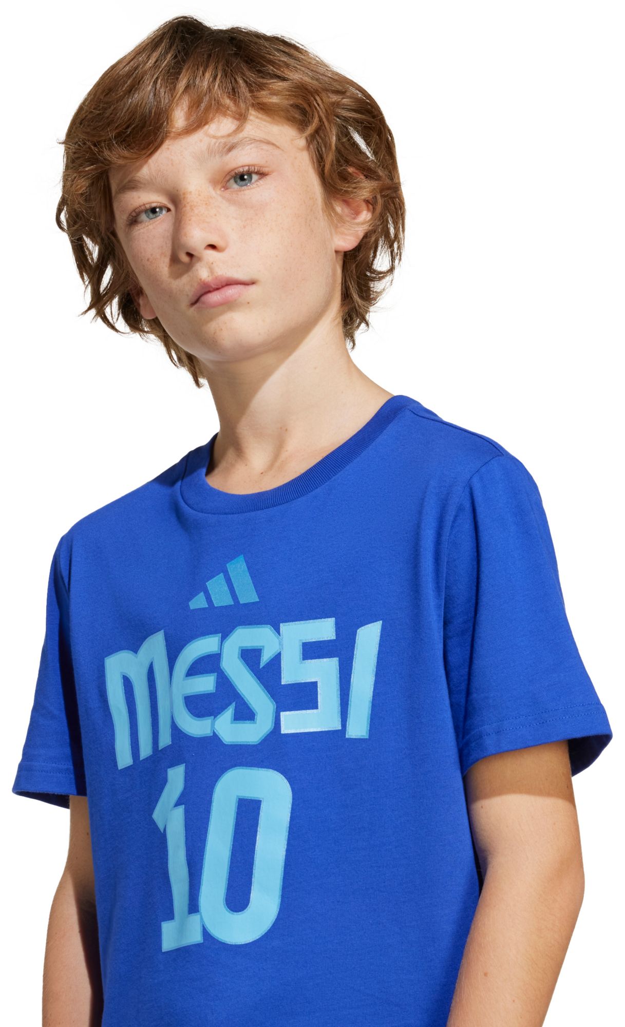 adidas Youth Argentina 2025 Lionel Messi #10 Light Blue T-Shirt product image