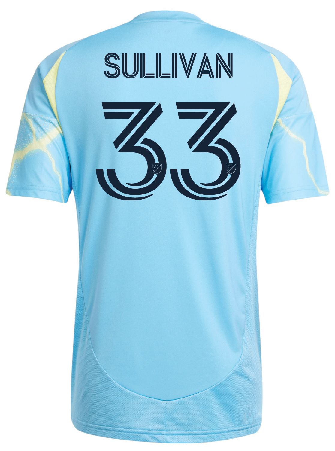 adidas Adult Philadelphia Union Quinn Sullivan #33 2025 Secondary Replica Jersey product image
